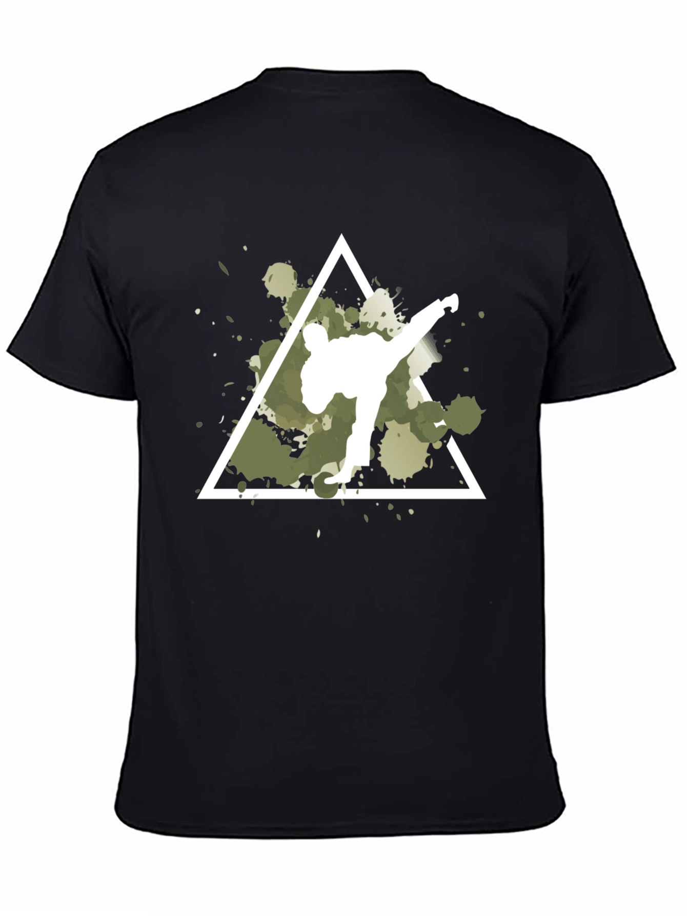 Martial Arts Kick Triangle T-Shirt