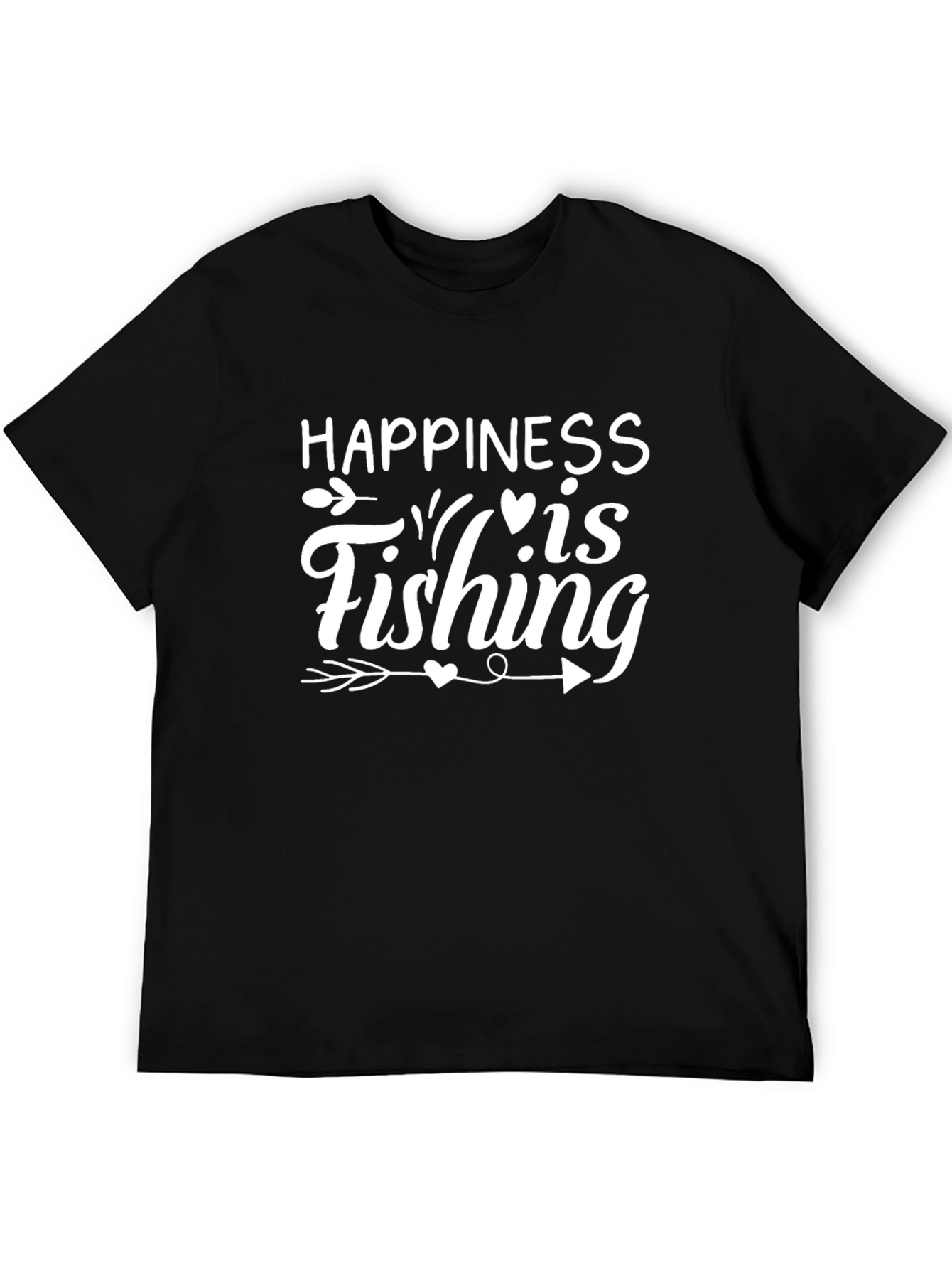 Happiness is Fishing Graphic Tee