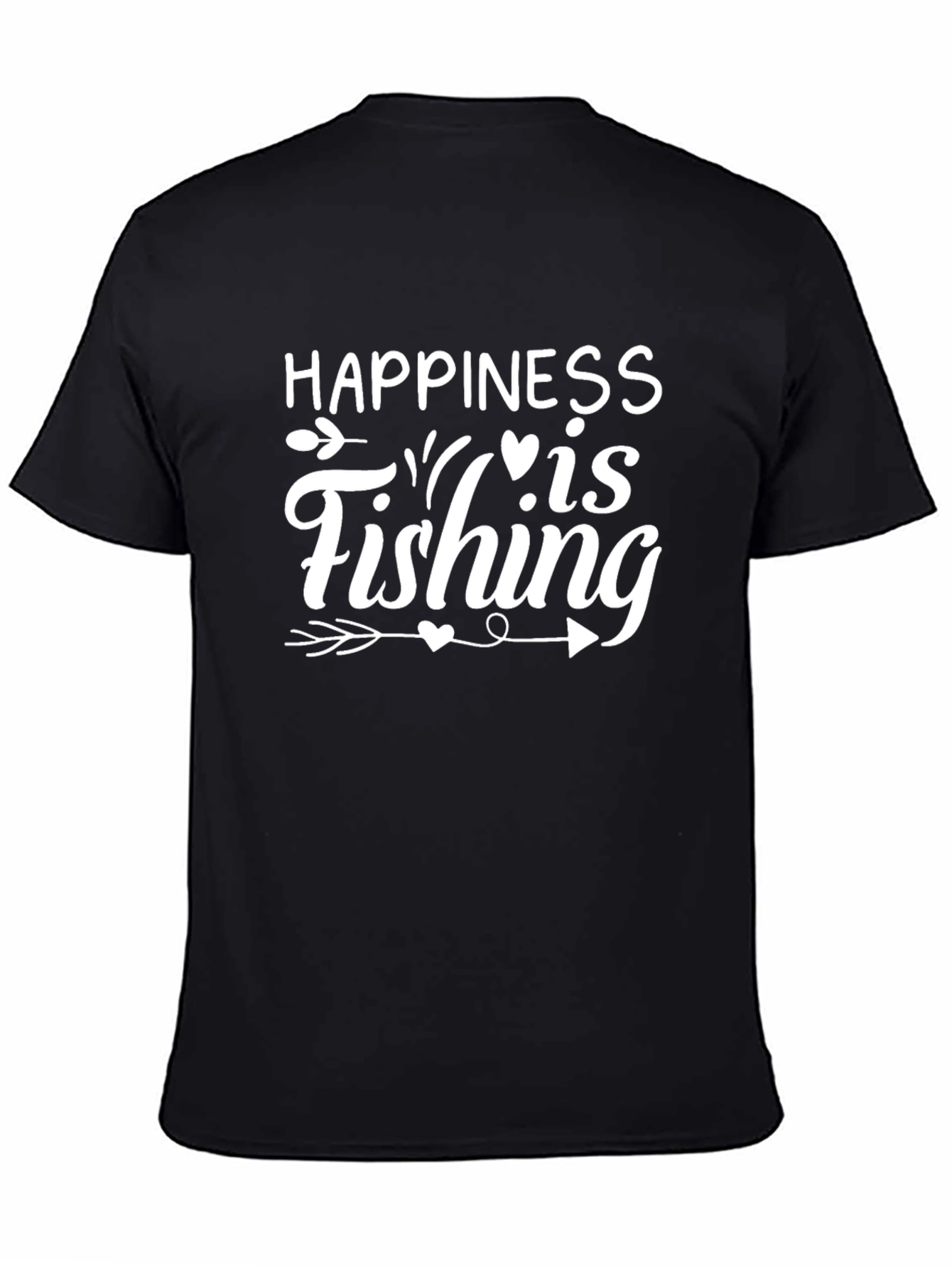 Happiness is Fishing Graphic Tee