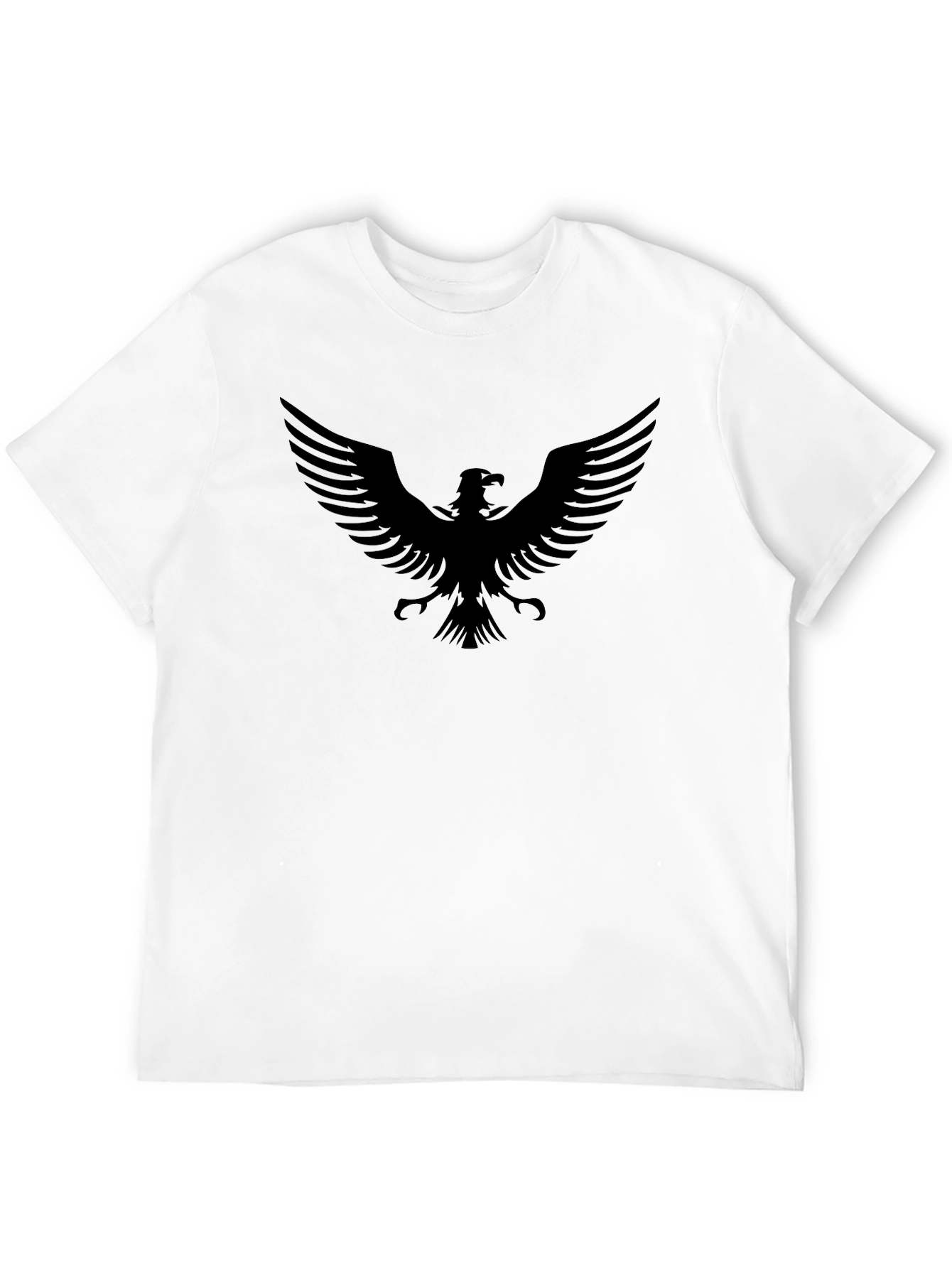 Black Eagle Graphic Tee - Mens Fashion