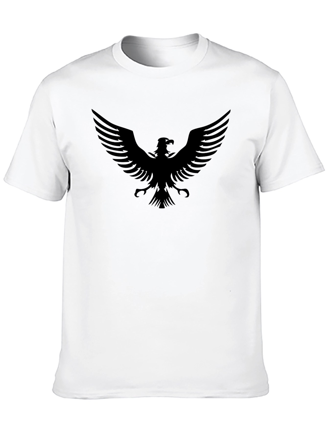 Black Eagle Graphic Tee - Mens Fashion