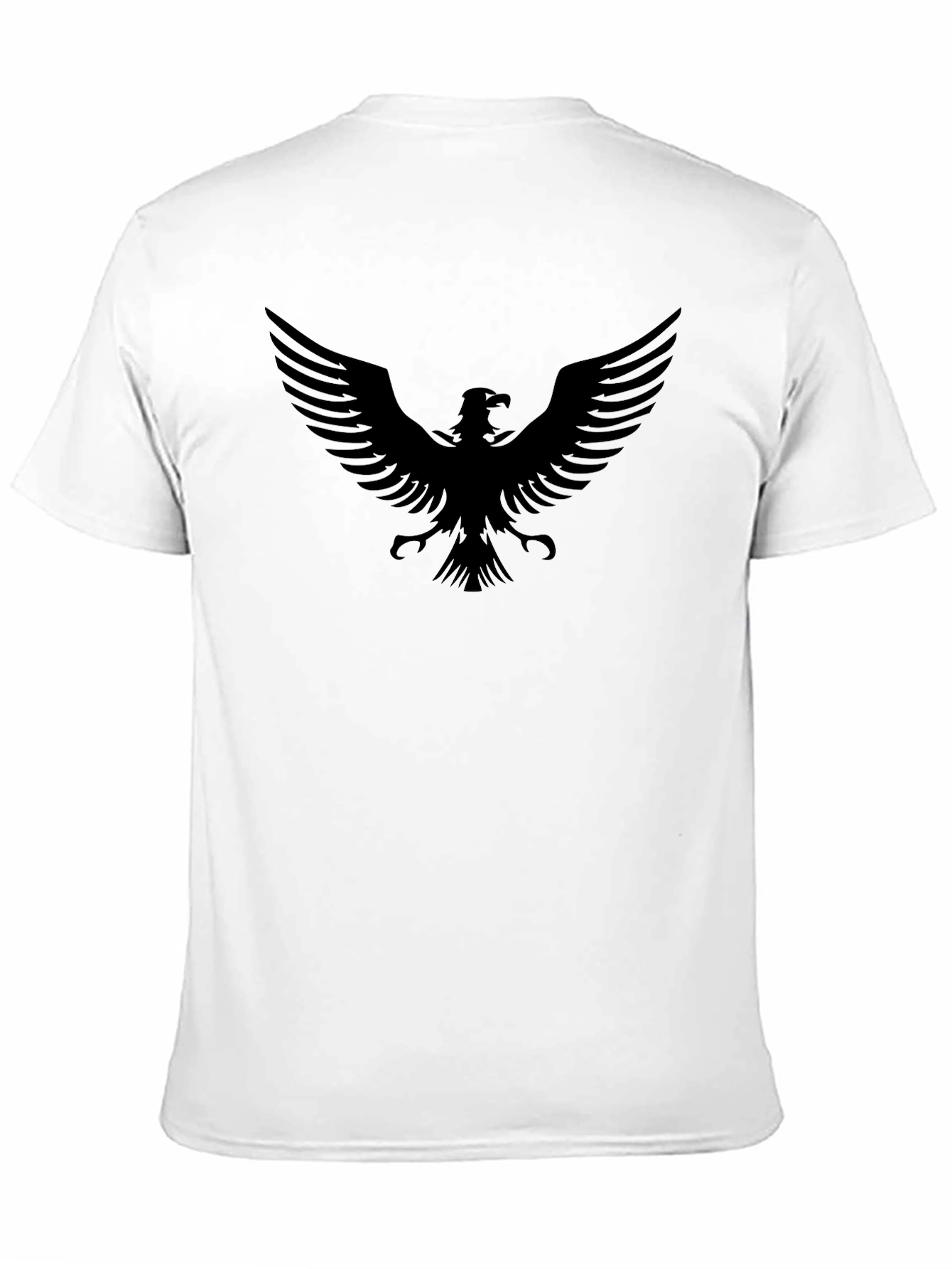 Black Eagle Graphic Tee - Mens Fashion