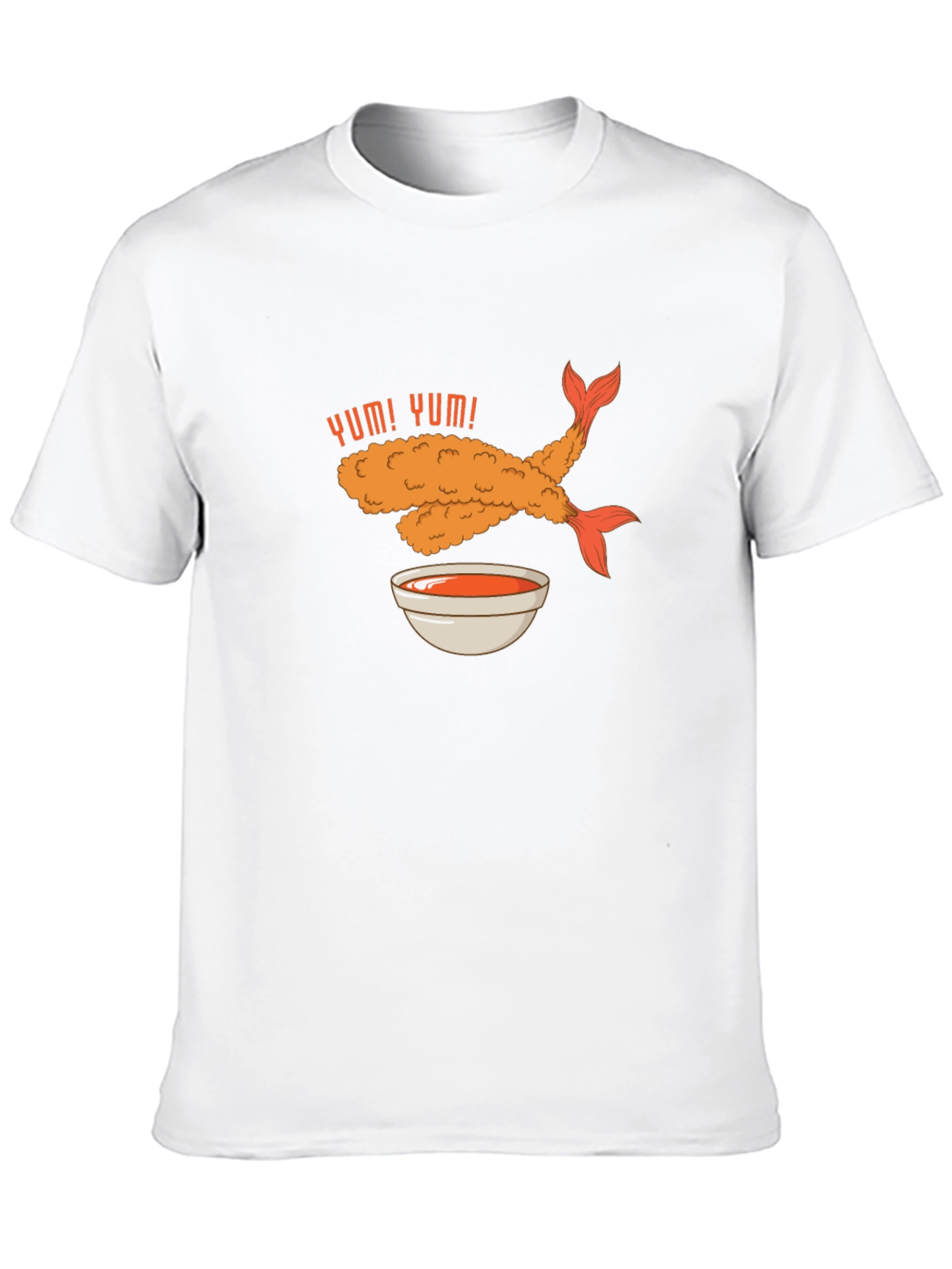 Yum! Tempura Shrimp Graphic T-Shirt