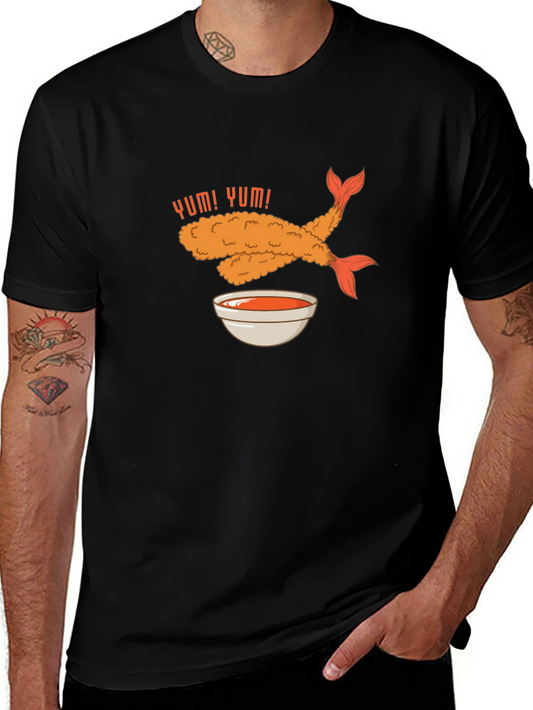 Yum! Tempura Shrimp Graphic T-Shirt