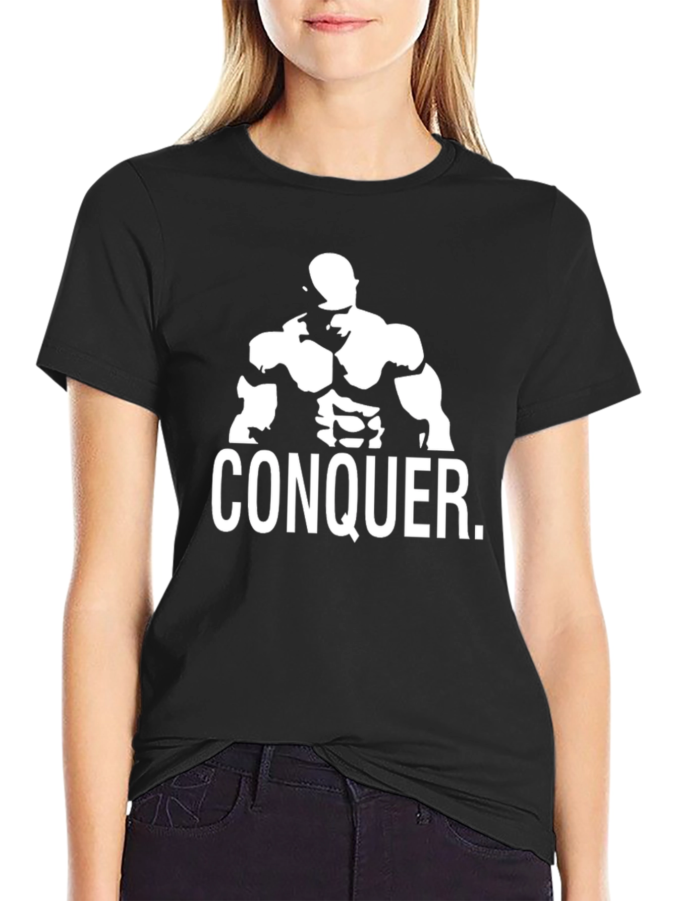 Conquer Graphic T-Shirt - Gym & Workout Apparel