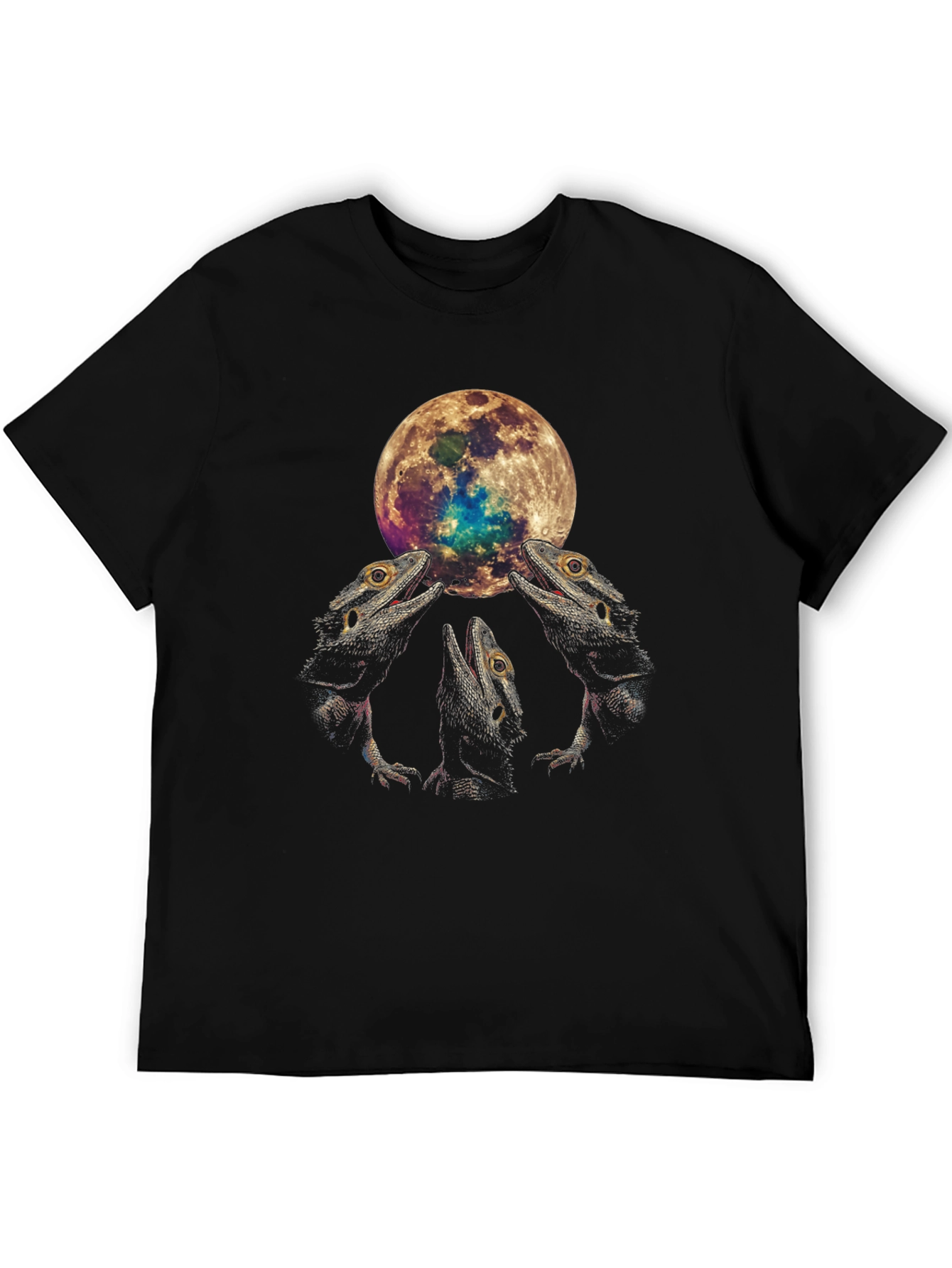 Lizard Moon T-Shirt - Unique Graphic Tee