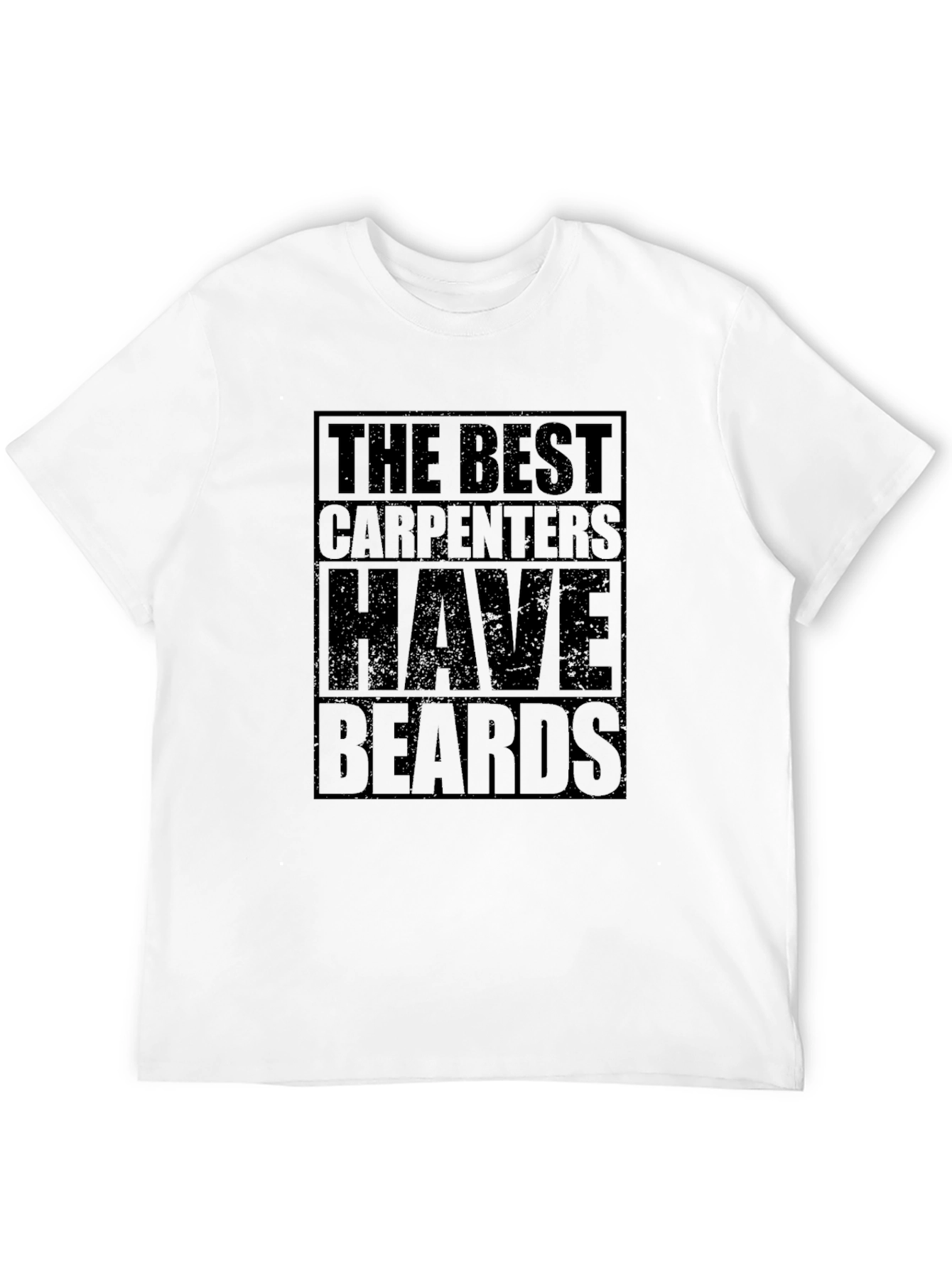 Best Carpenters Have Beards Graphic Tee - Black
