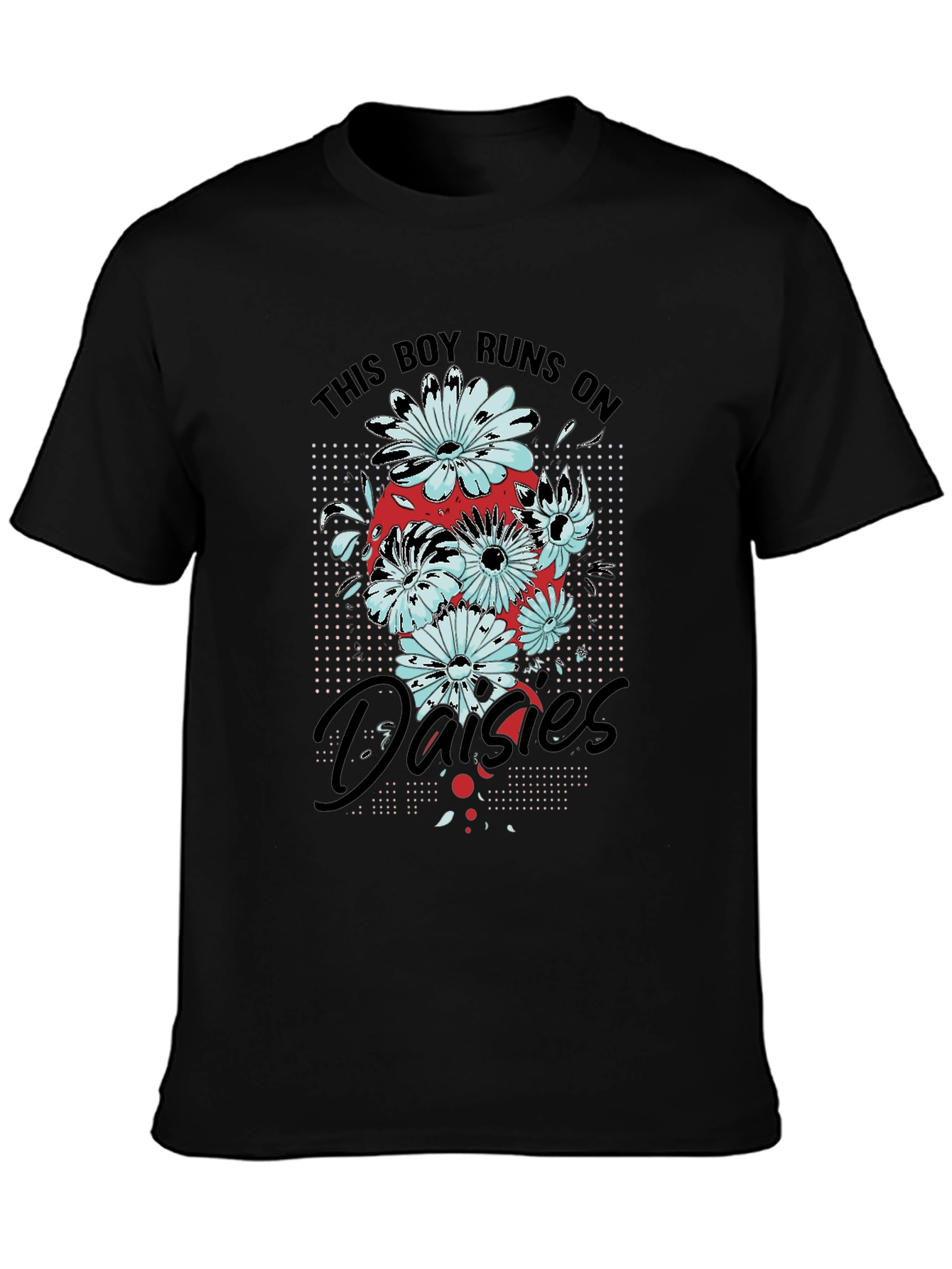 This Boy Runs On Daisies T-Shirt