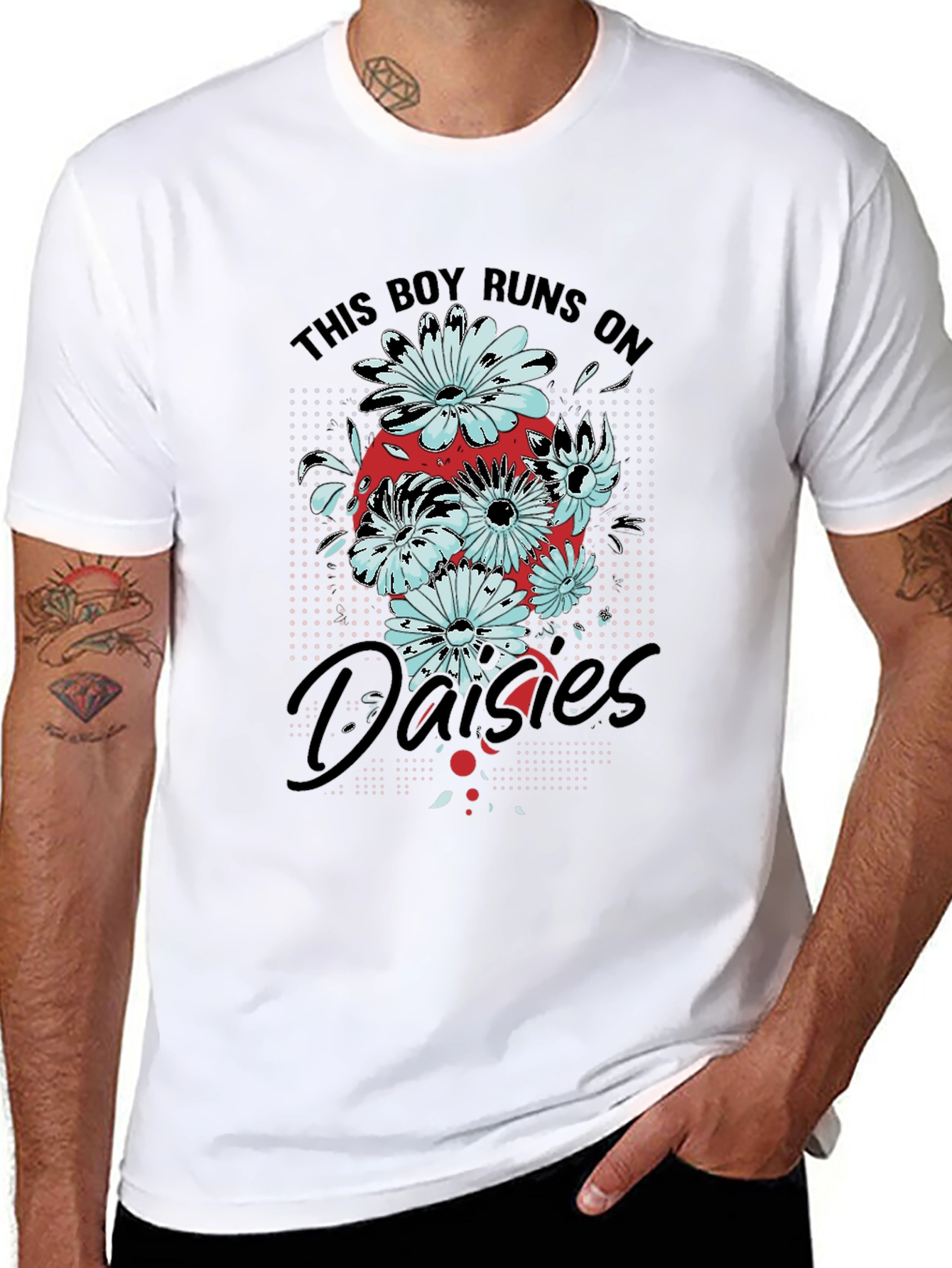 This Boy Runs On Daisies T-Shirt