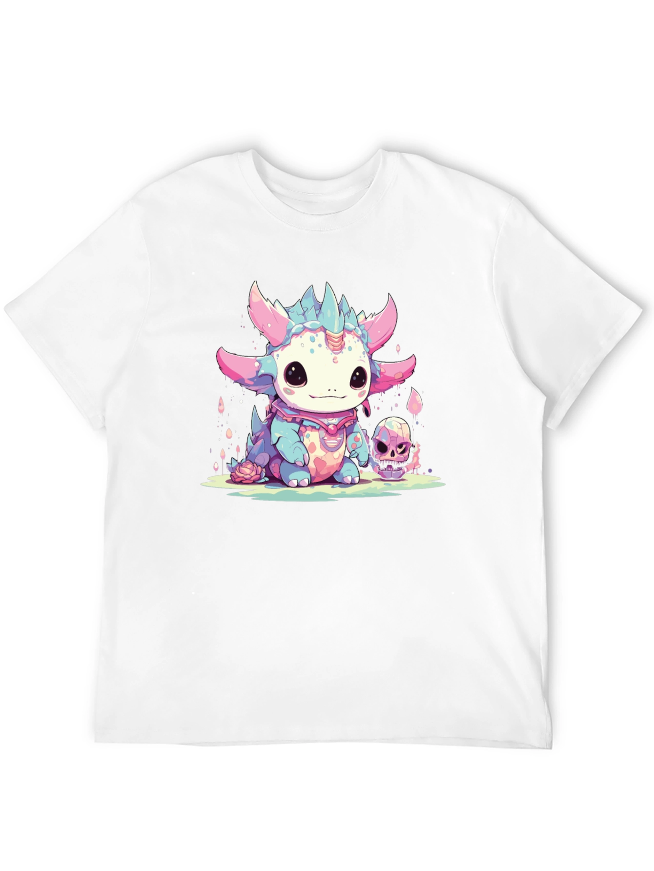 Kawaii Dragon Tee - Spooky Cute Style