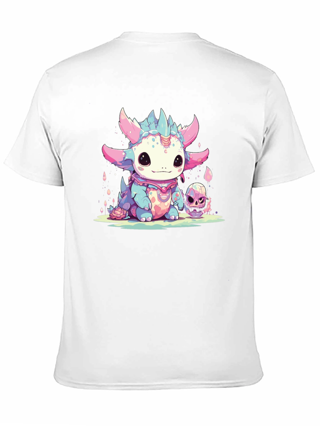 Kawaii Dragon Tee - Spooky Cute Style