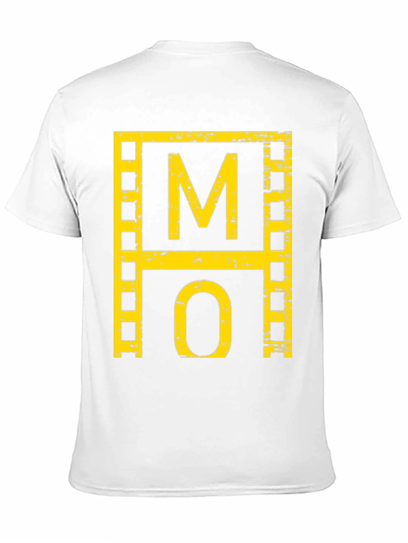 Movie Lover Black T-Shirt with Film Reel Design