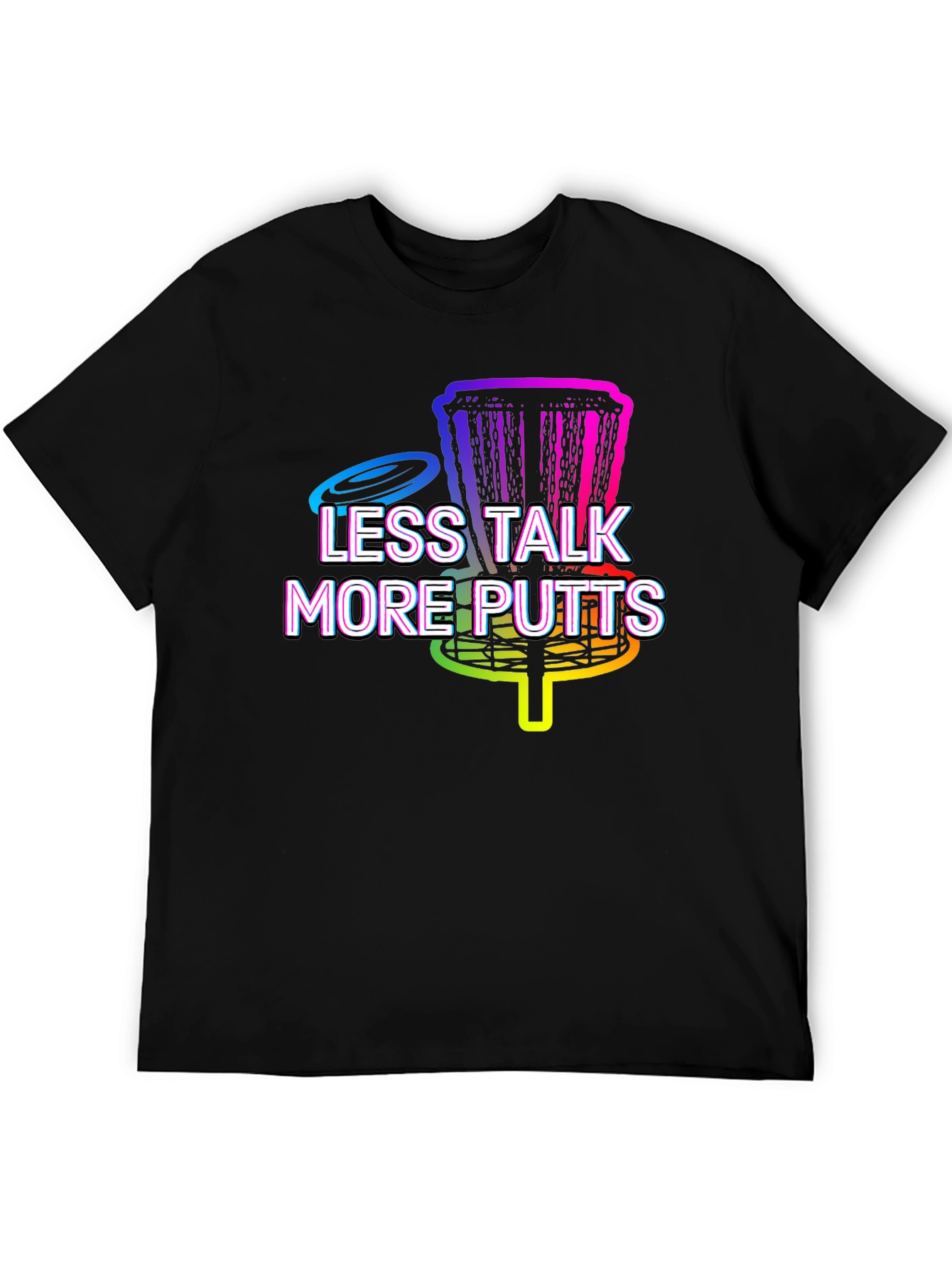 Less Talk More Putts Disc Golf T-Shirt
