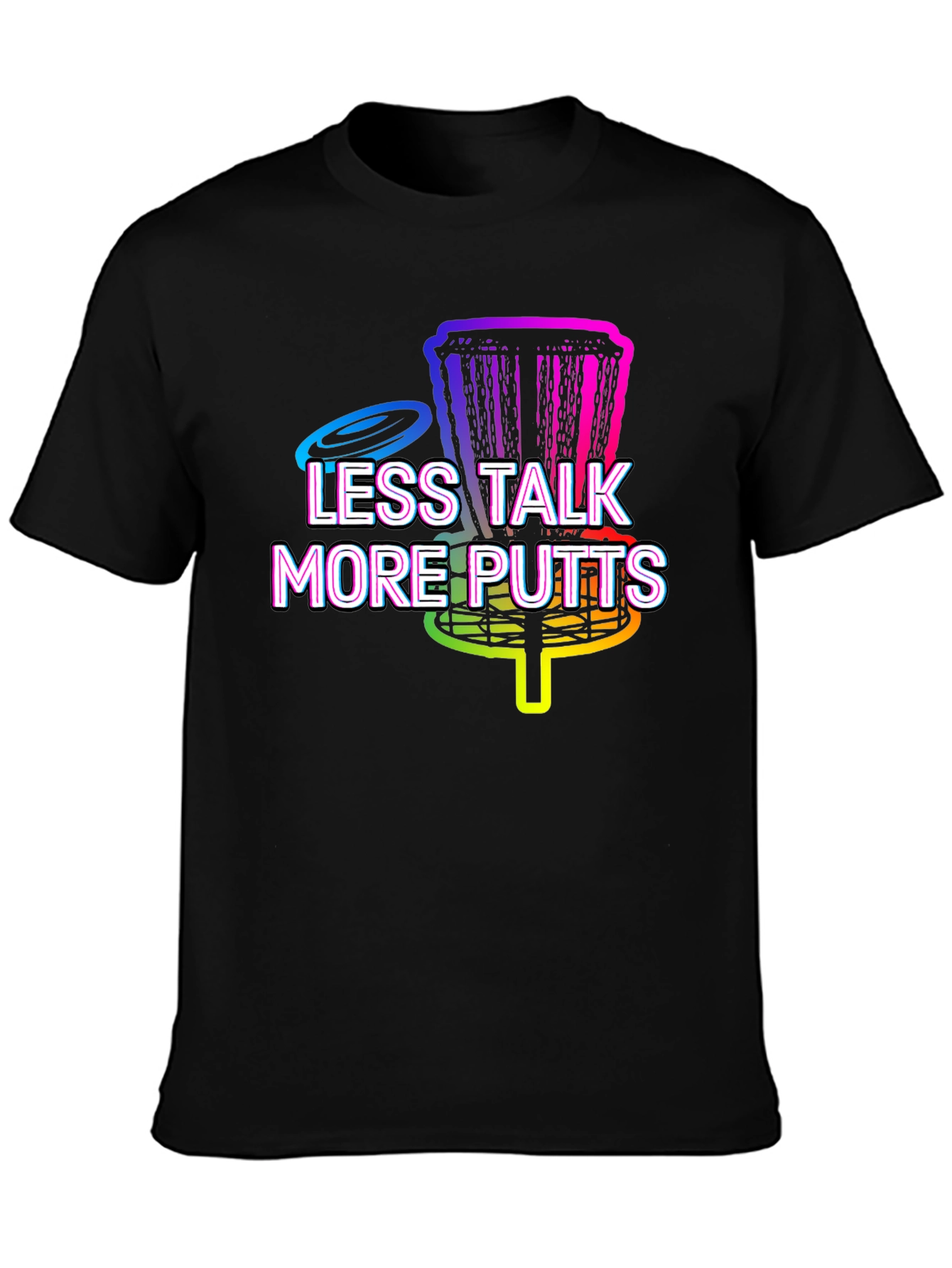 Less Talk More Putts Disc Golf T-Shirt