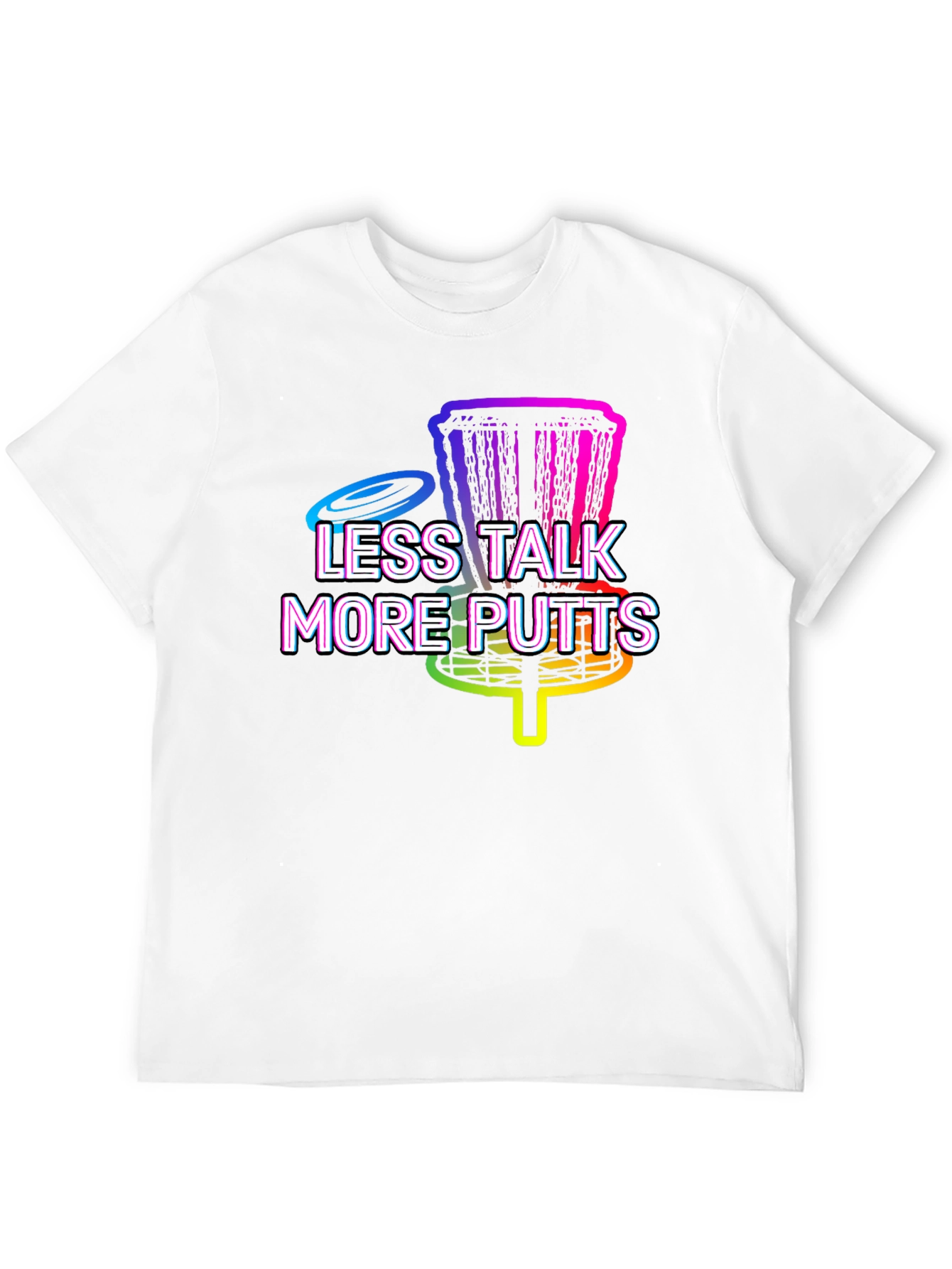 Less Talk More Putts Disc Golf T-Shirt