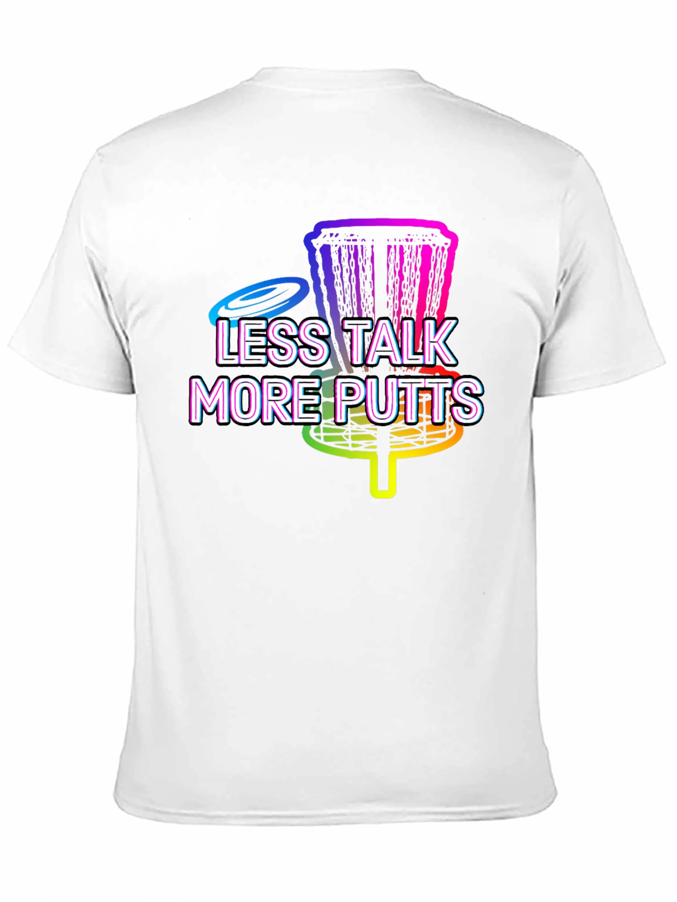 Less Talk More Putts Disc Golf T-Shirt