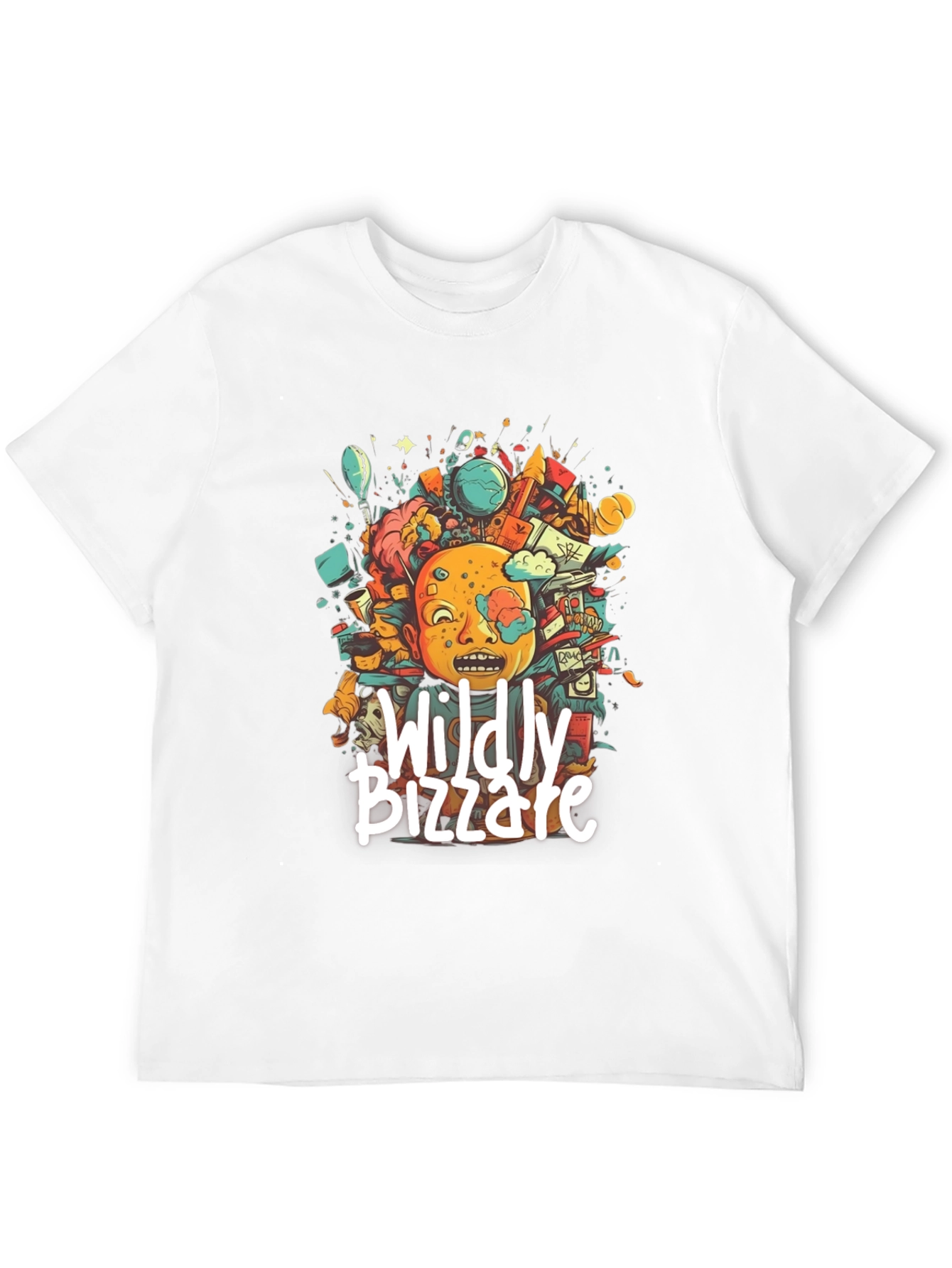 Wildly Bizzare Graphic Tee - Black Cotton T-Shirt