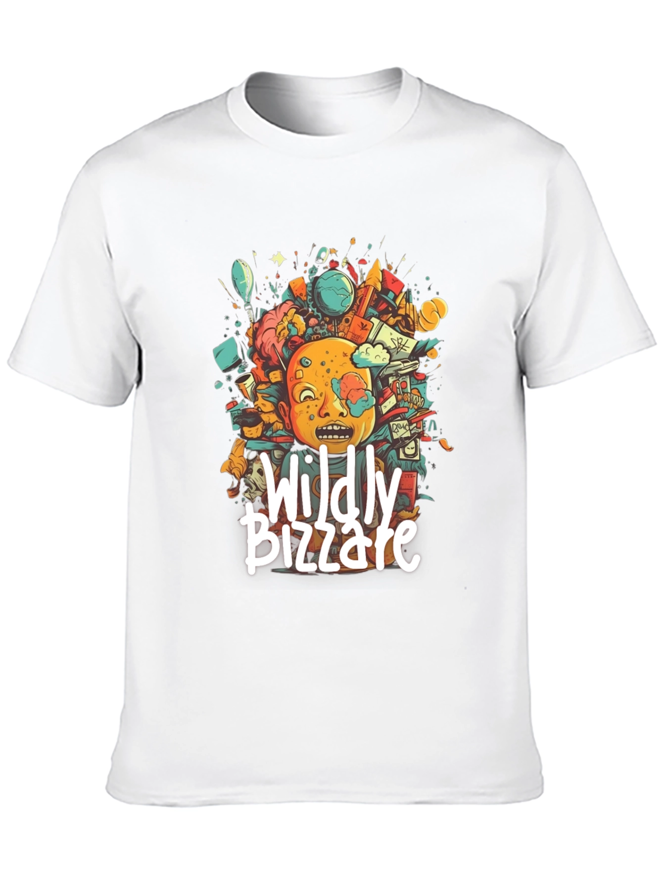 Wildly Bizzare Graphic Tee - Black Cotton T-Shirt
