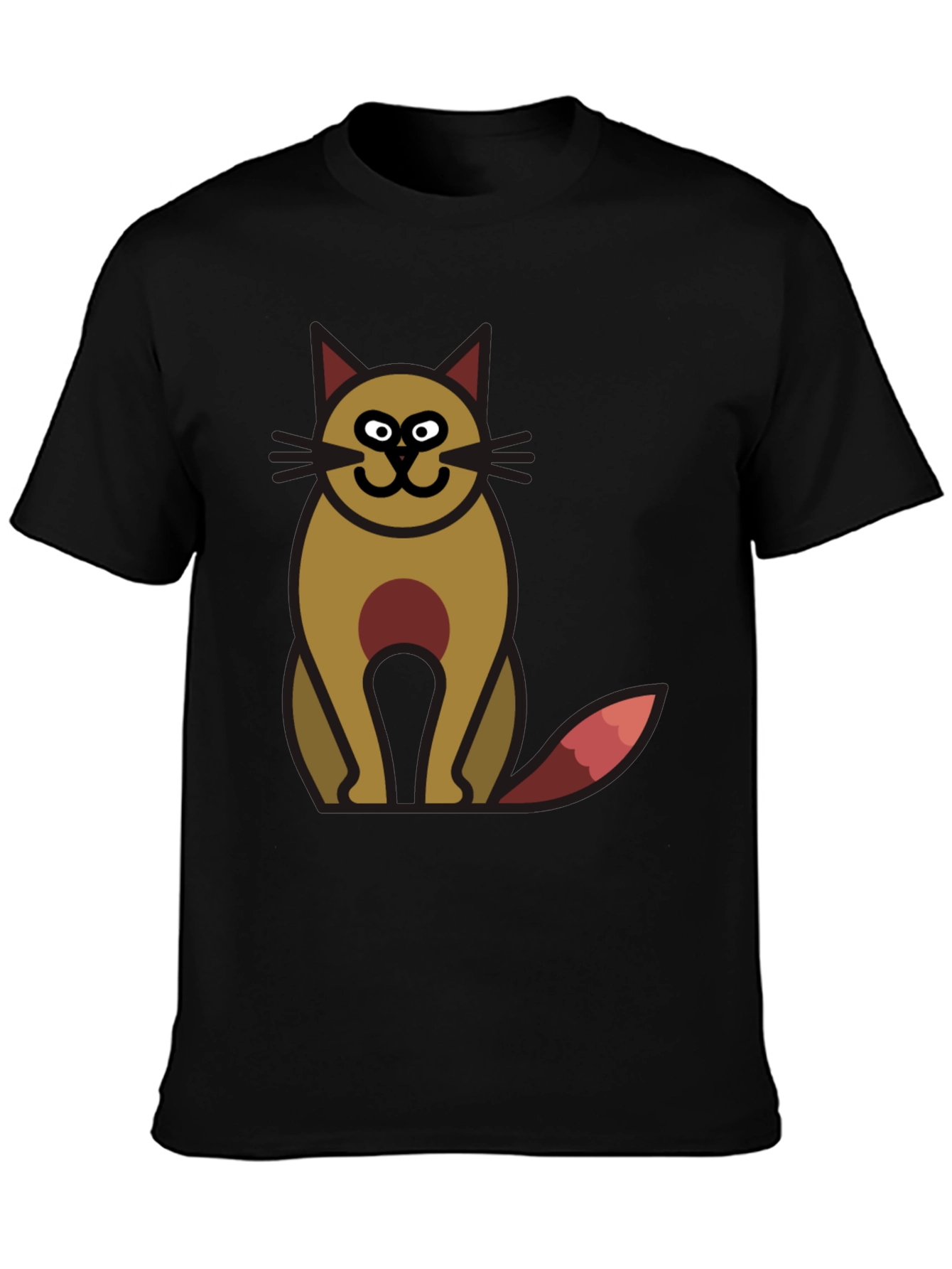 Cartoon Cat T-Shirt - Unique Design