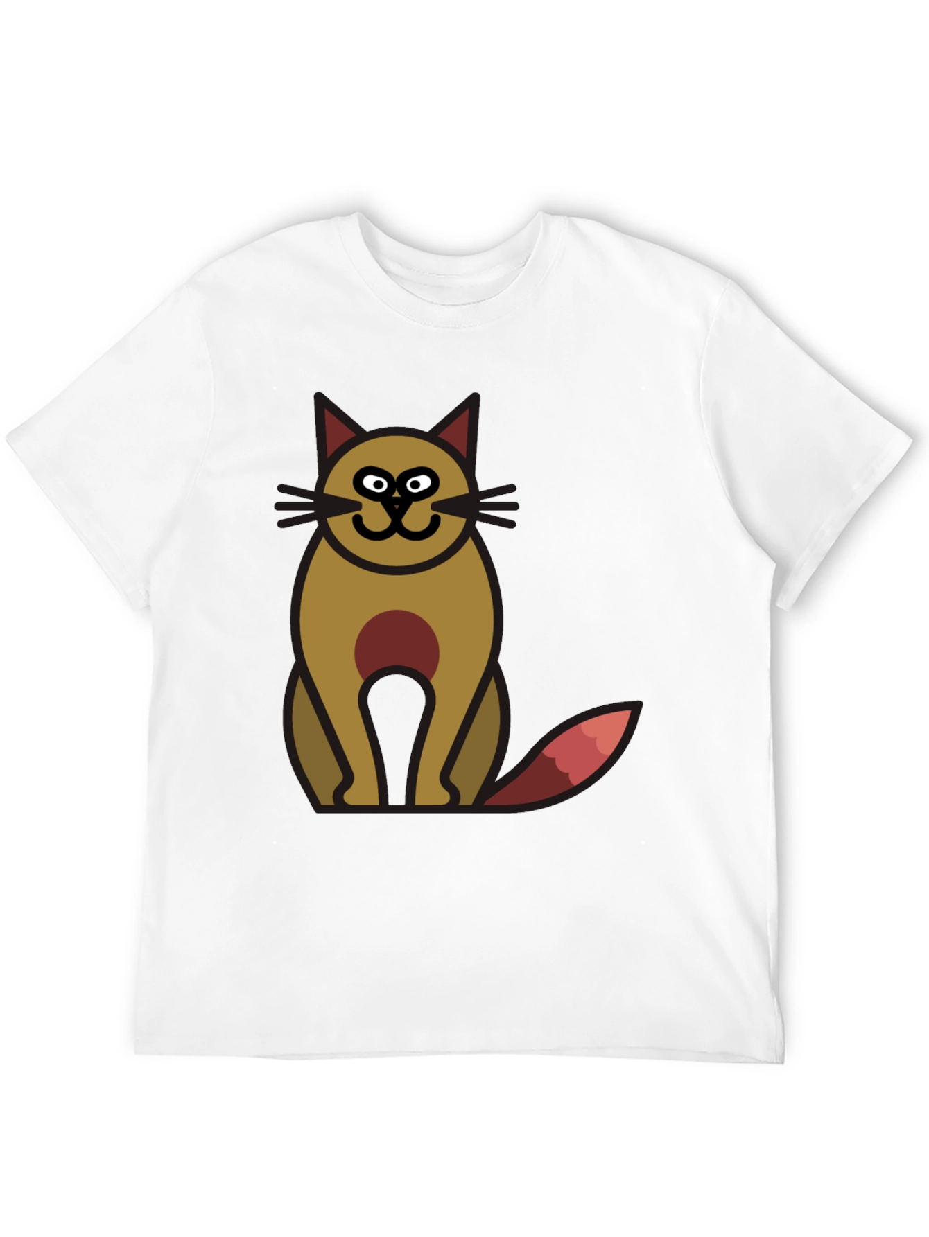 Cartoon Cat T-Shirt - Unique Design