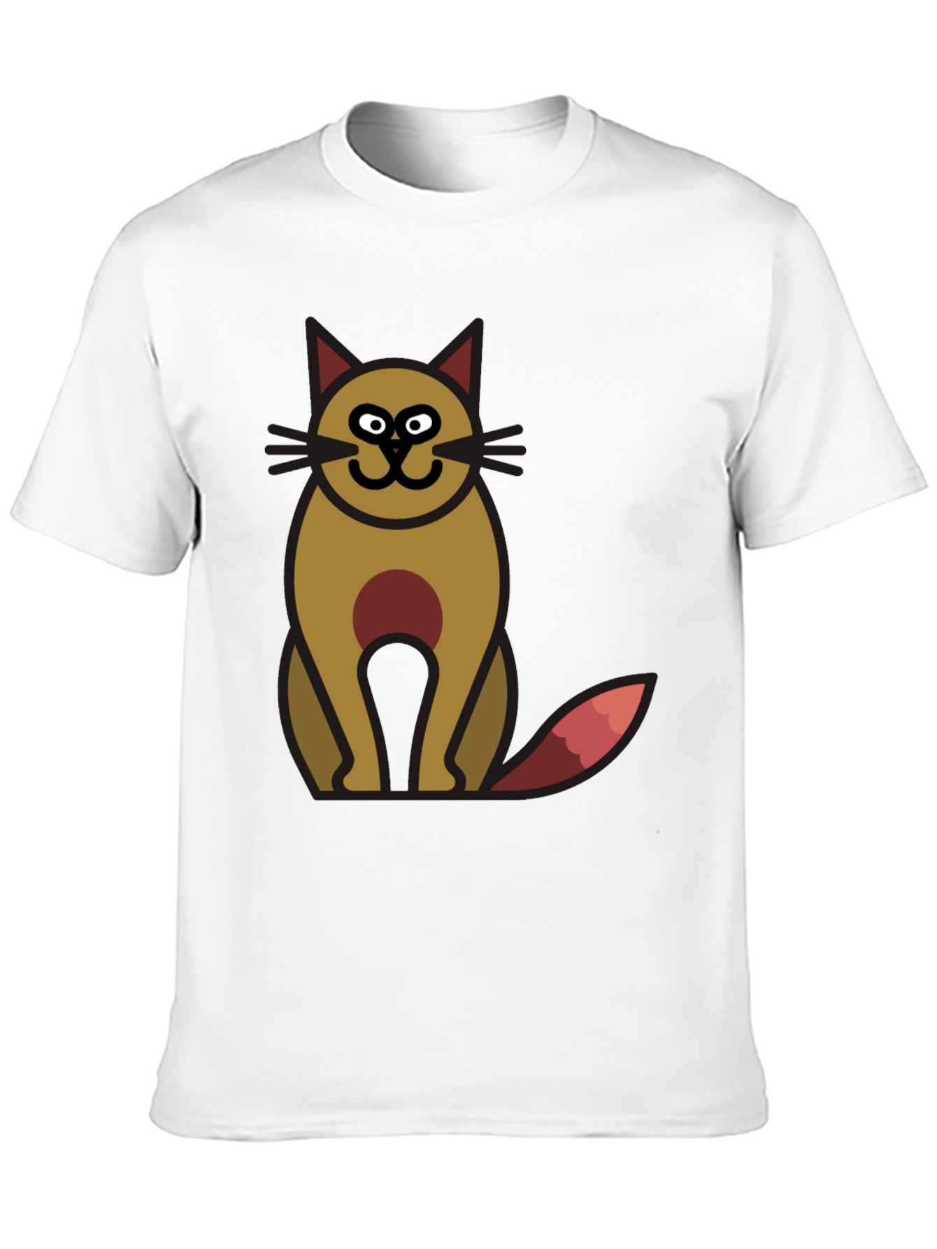Cartoon Cat T-Shirt - Unique Design