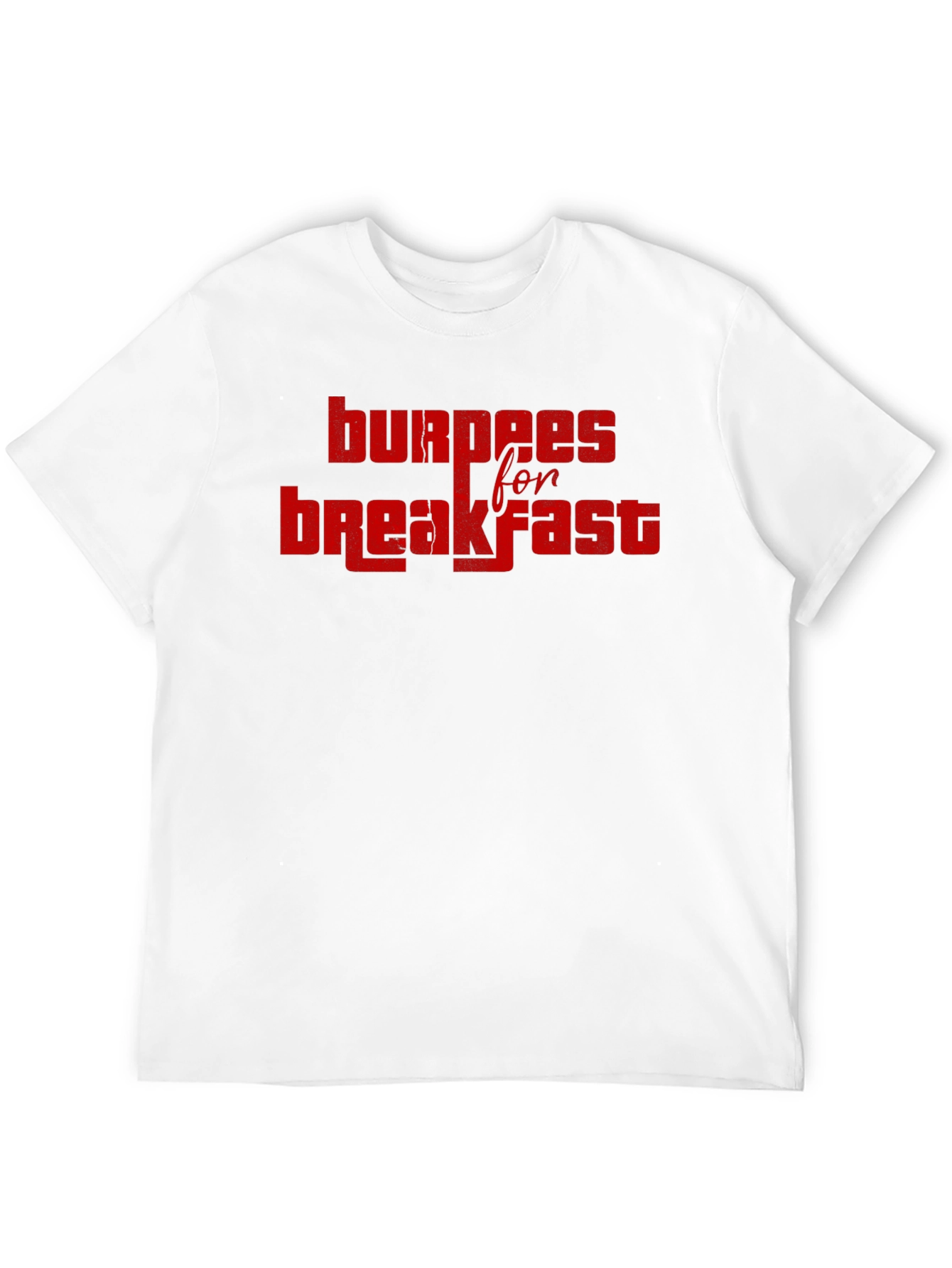 Burpees for Breakfast Graphic T-Shirt