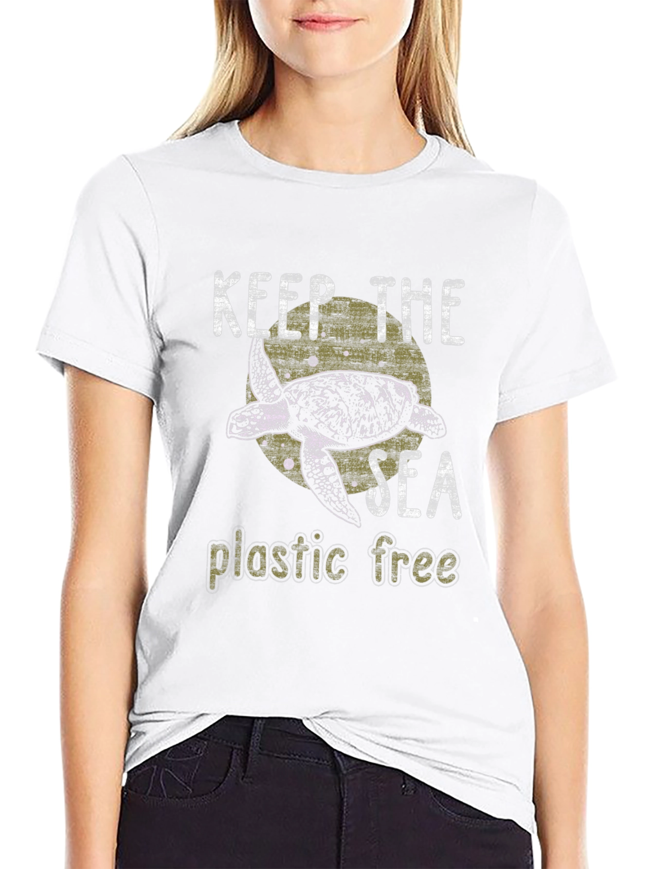 Keep the Sea Plastic Free Graphic Tee