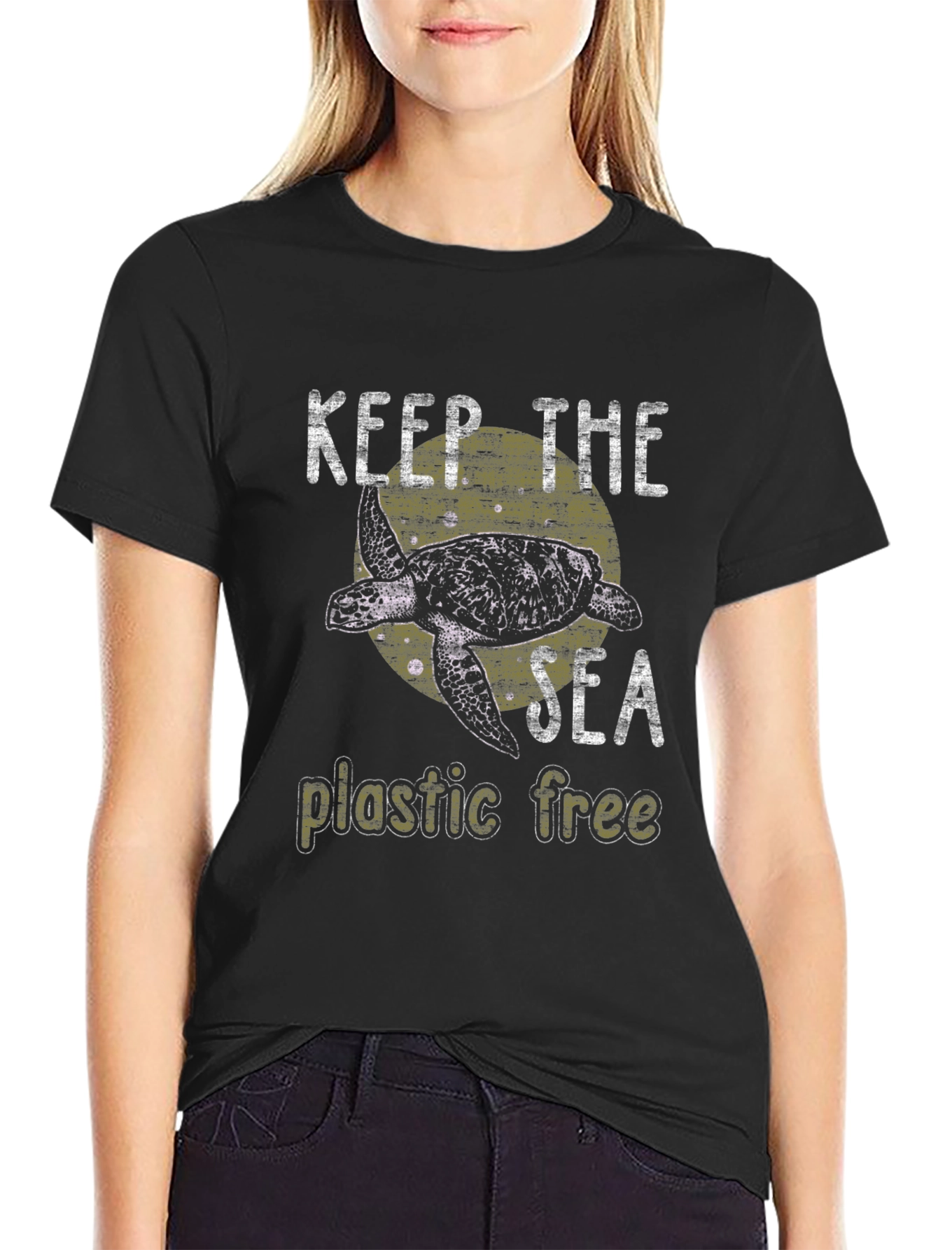 Keep the Sea Plastic Free Graphic Tee