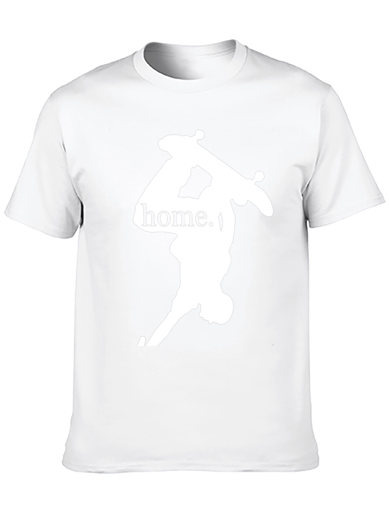 Home Skateboard Tee - Cool Graphic Print