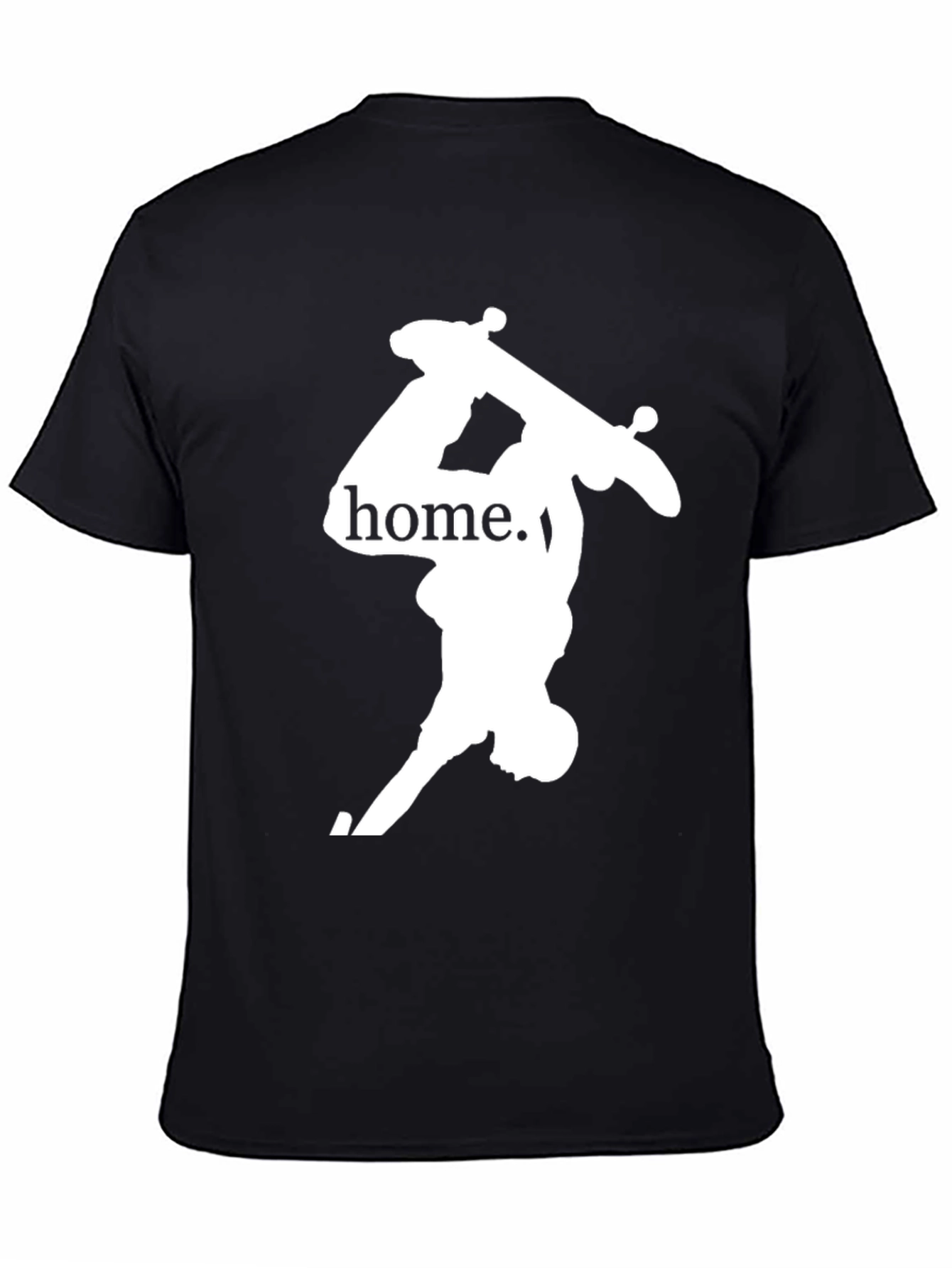 Home Skateboard Tee - Cool Graphic Print