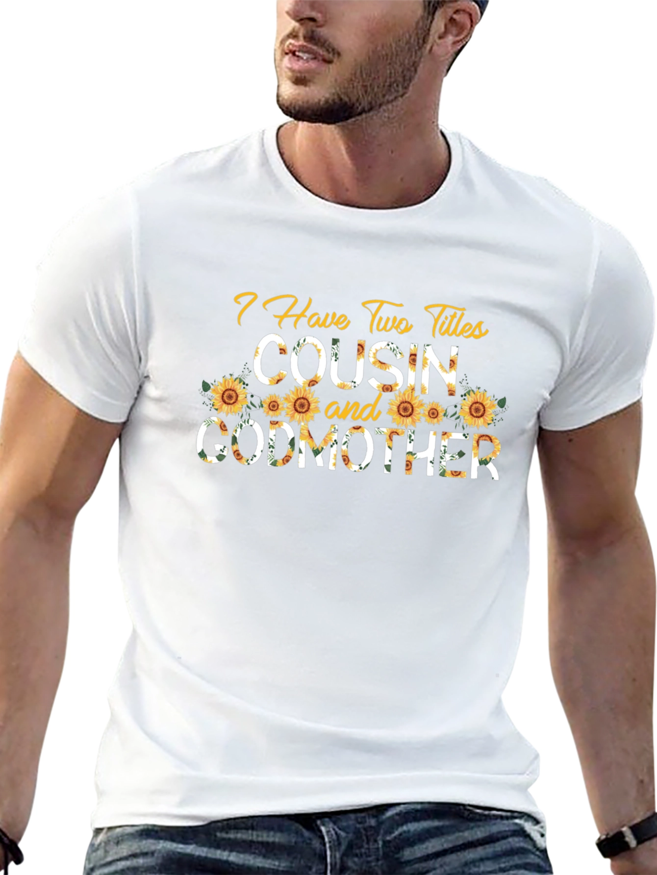 Cousin and Godmother Sunflower T-Shirt