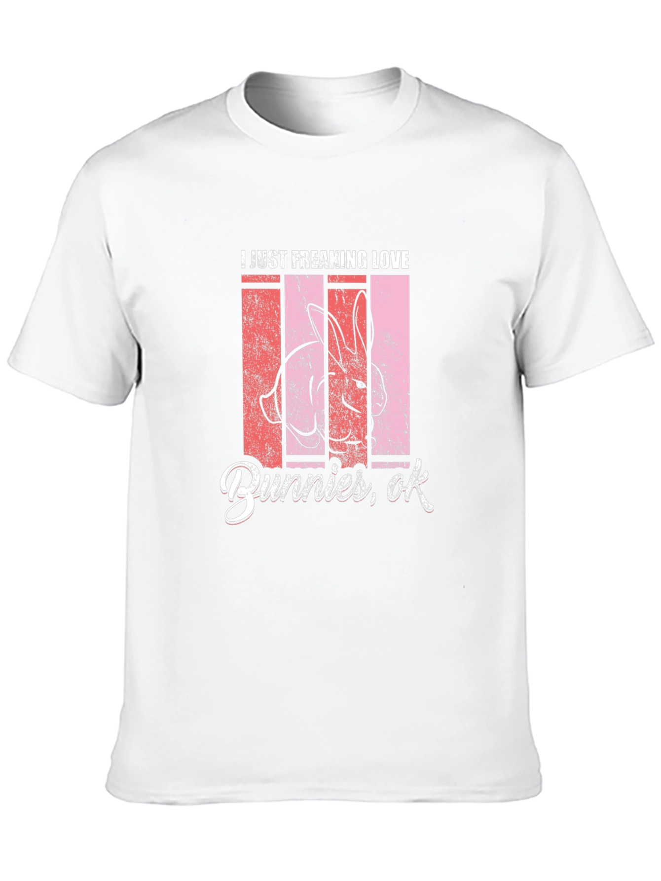 I Love Bunnies T-Shirt - Fun Easter Tee