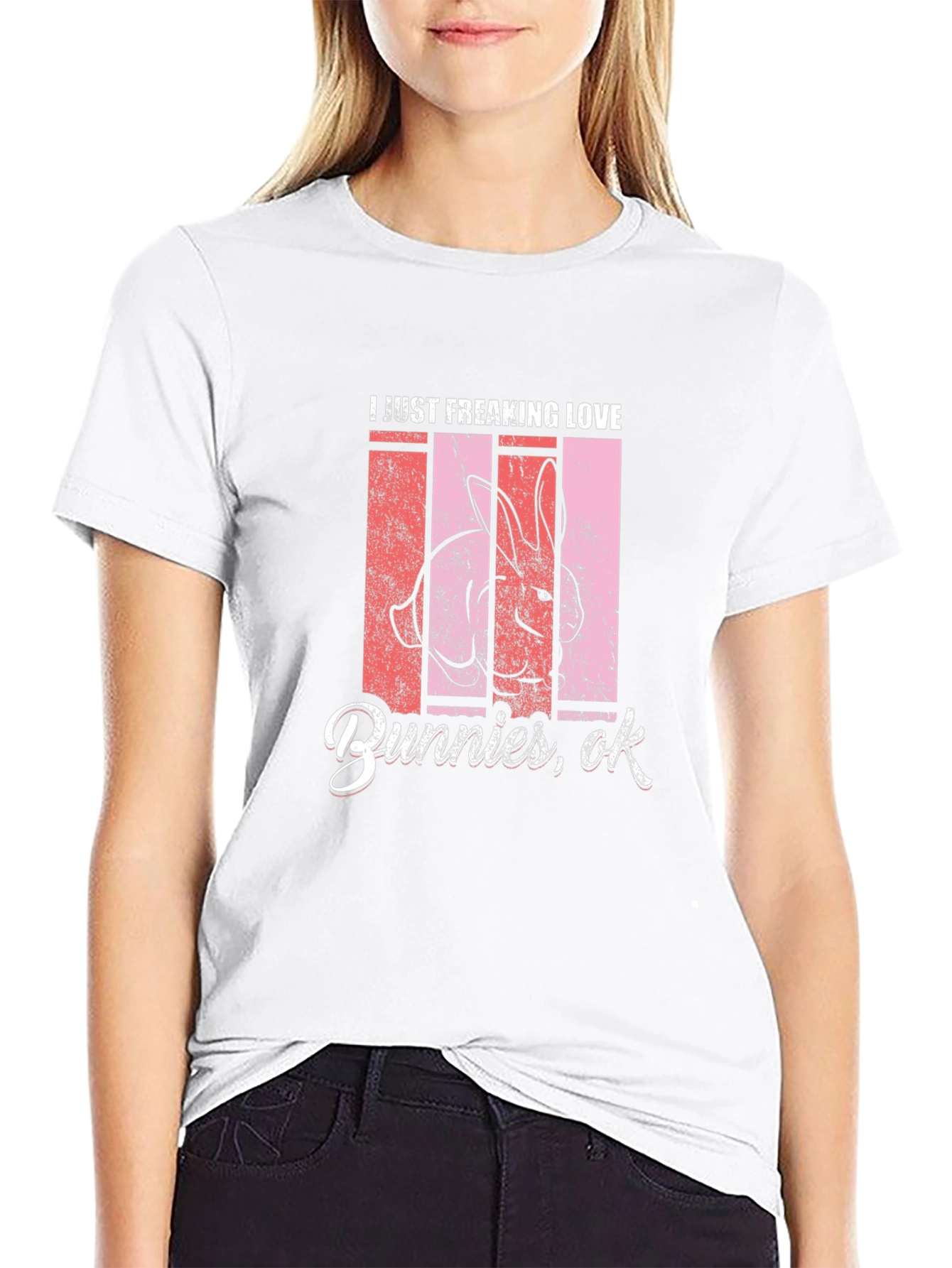 I Love Bunnies T-Shirt - Fun Easter Tee