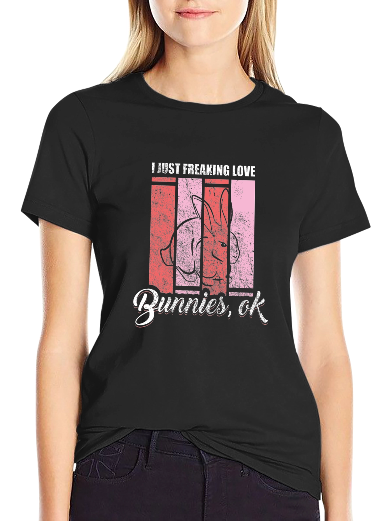 I Love Bunnies T-Shirt - Fun Easter Tee
