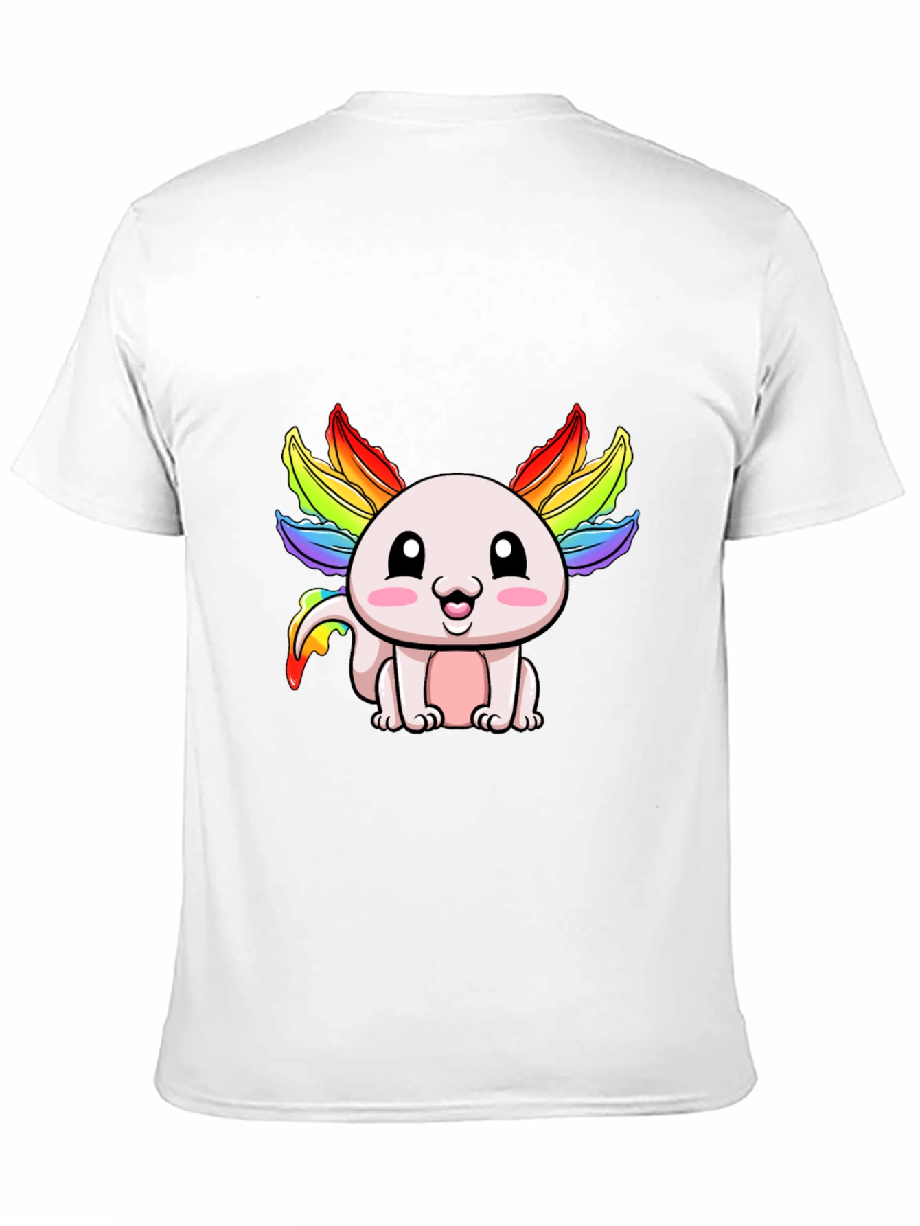 Cute Axolotl Rainbow T-Shirt
