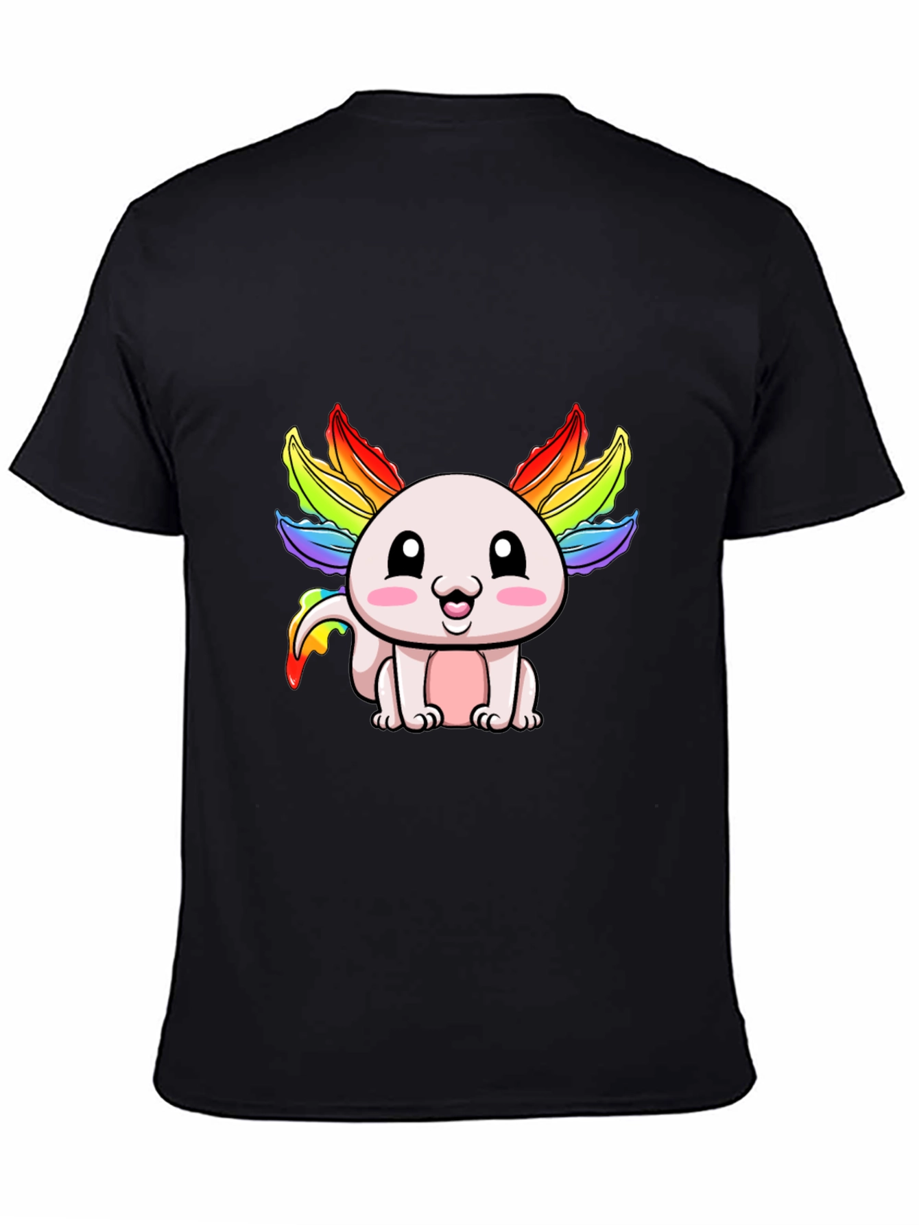 Cute Axolotl Rainbow T-Shirt