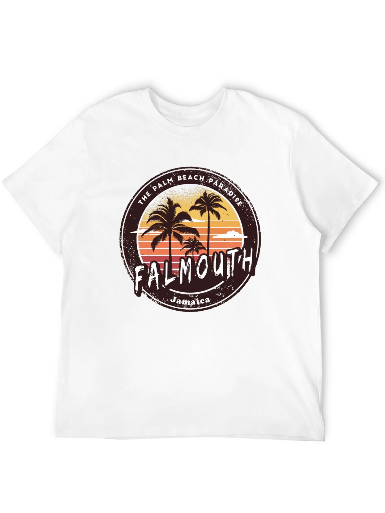 Palm Beach Paradise Falmouth Jamaica T-Shirt