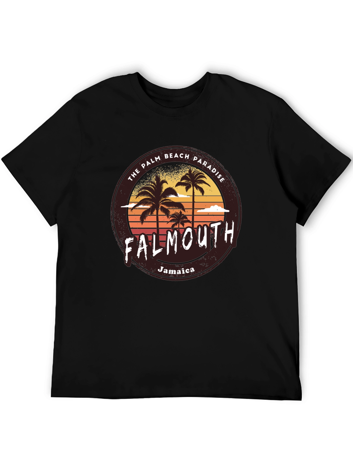 Palm Beach Paradise Falmouth Jamaica T-Shirt