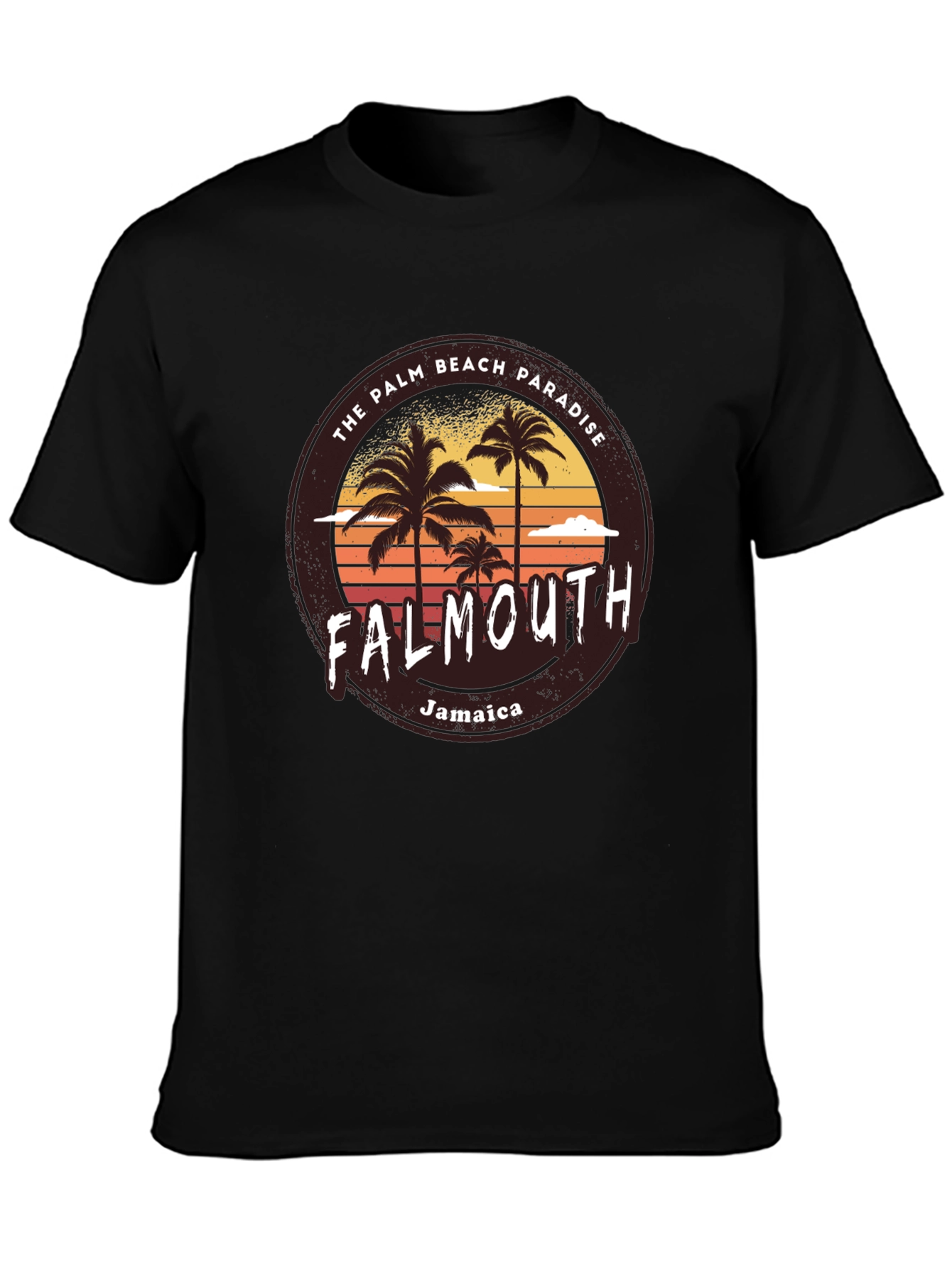 Palm Beach Paradise Falmouth Jamaica T-Shirt