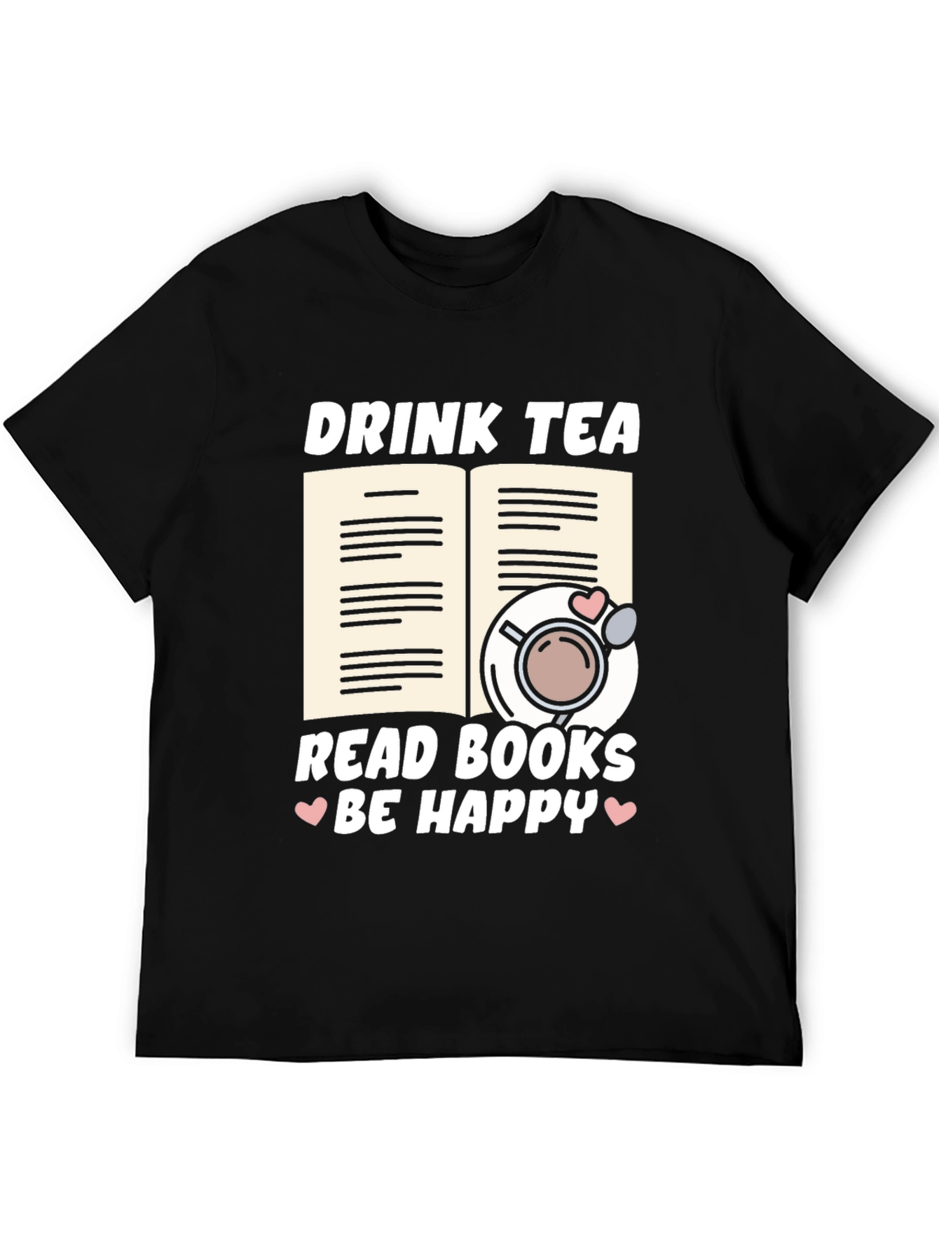Drink Tea Read Books T-Shirt