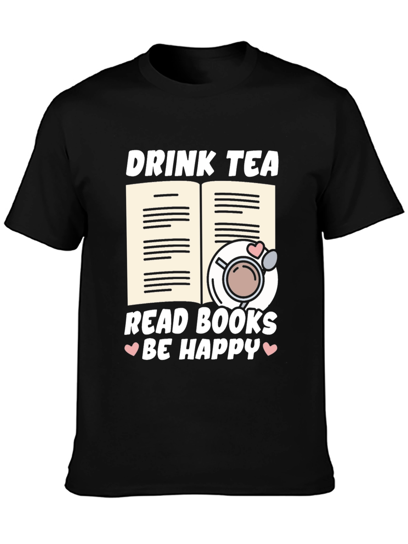 Drink Tea Read Books T-Shirt