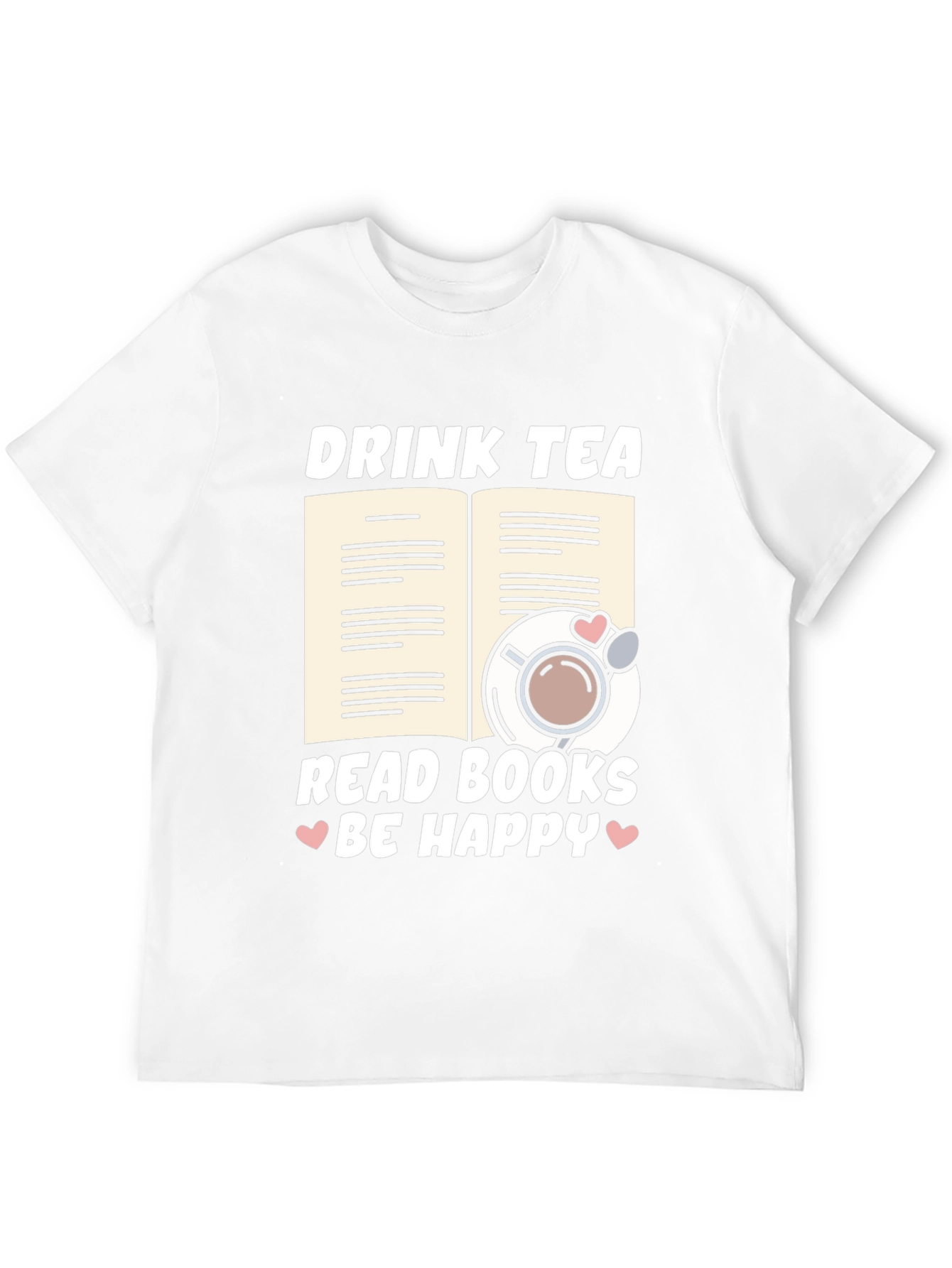 Drink Tea Read Books T-Shirt