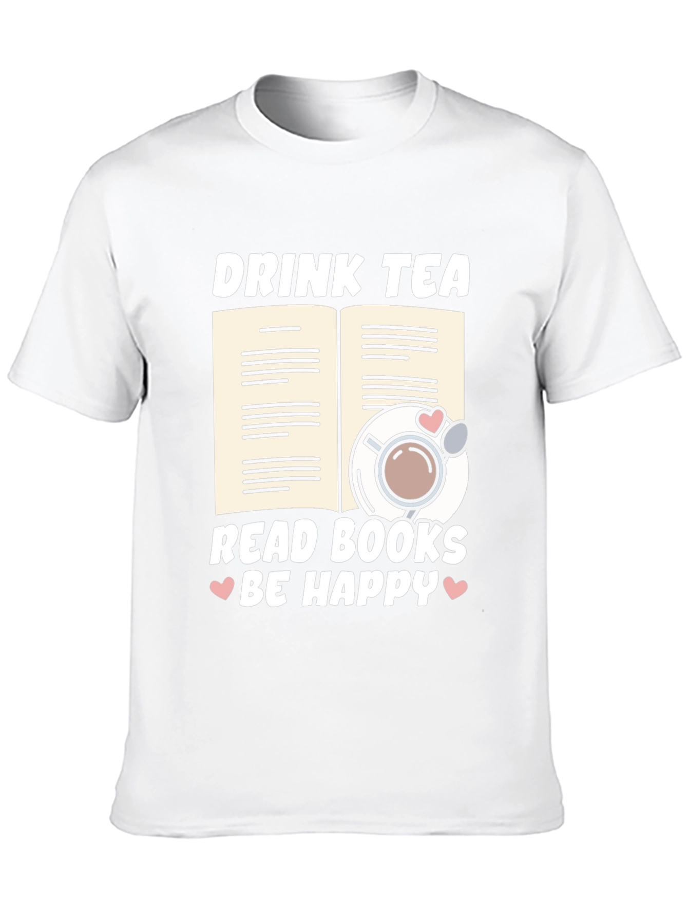 Drink Tea Read Books T-Shirt