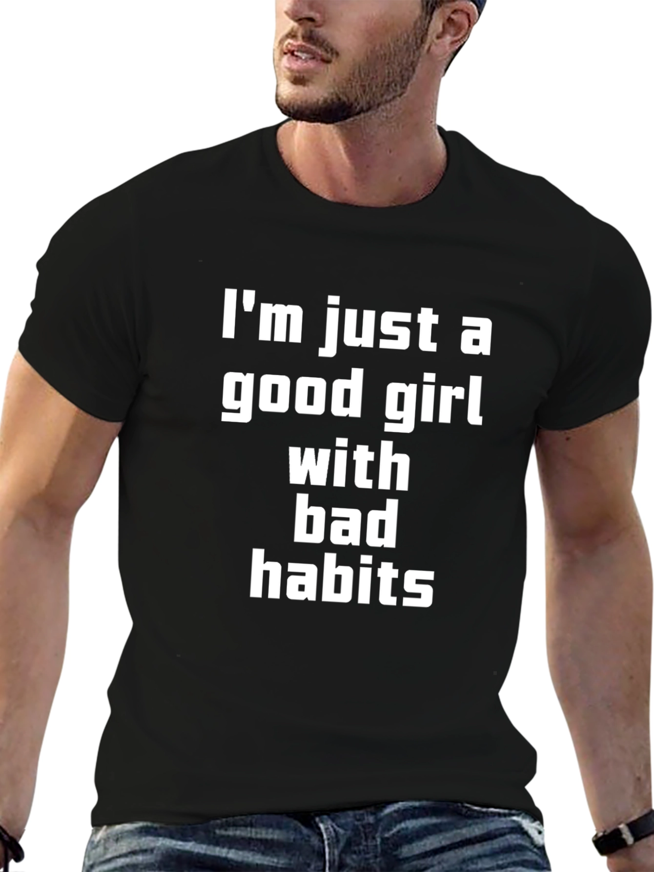 Good Girl Bad Habits Graphic Tee