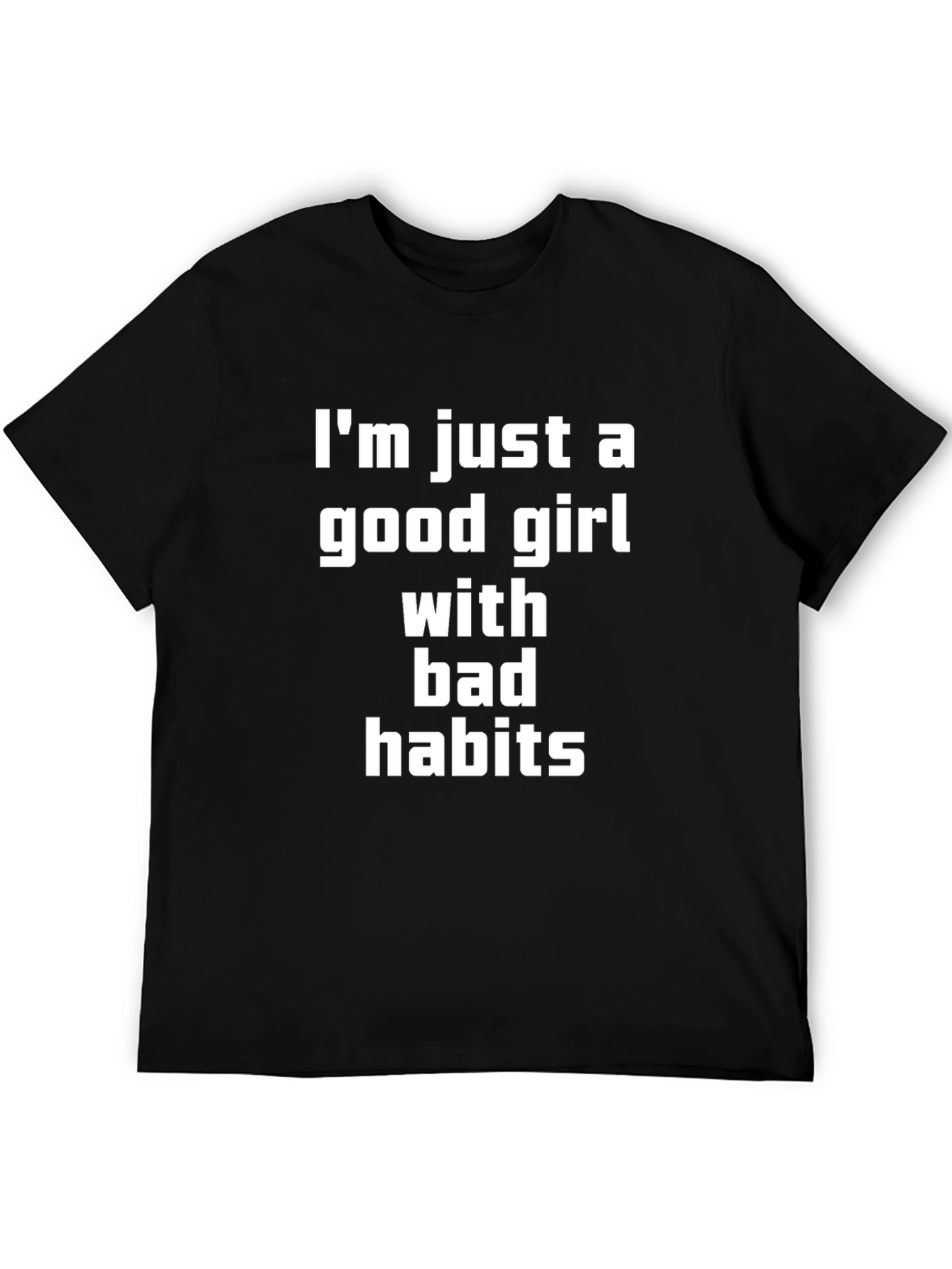Good Girl Bad Habits Graphic Tee