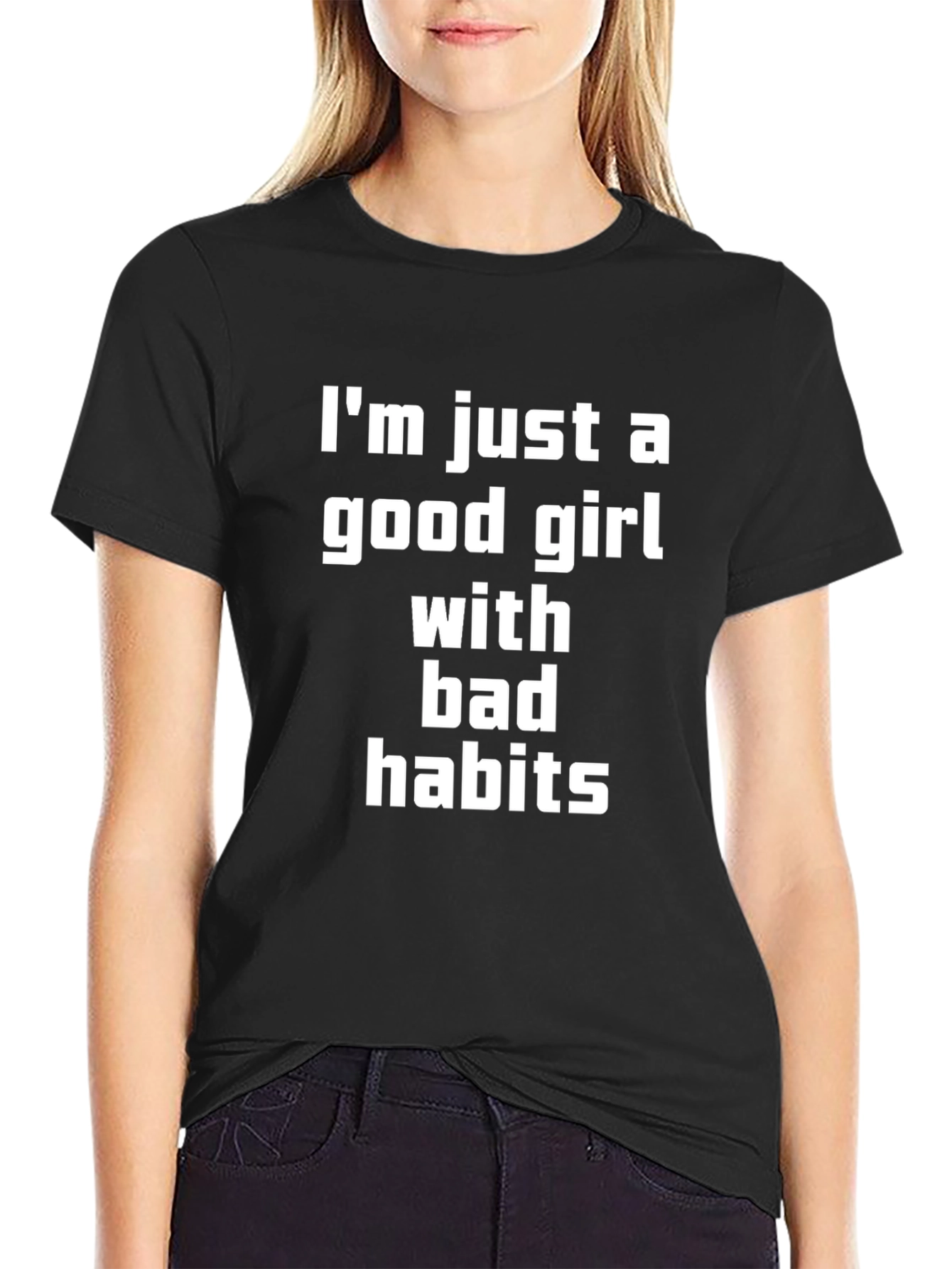 Good Girl Bad Habits Graphic Tee