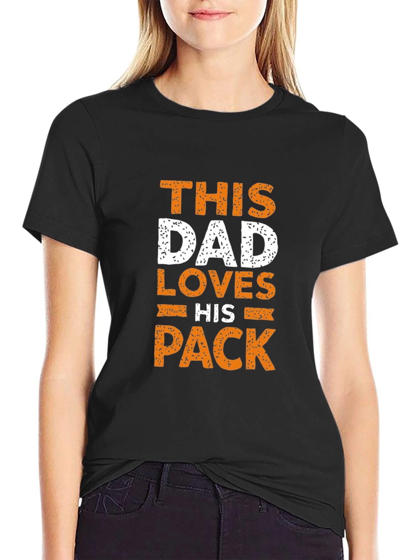 This Dad Loves His Pack T-Shirt Family Tee