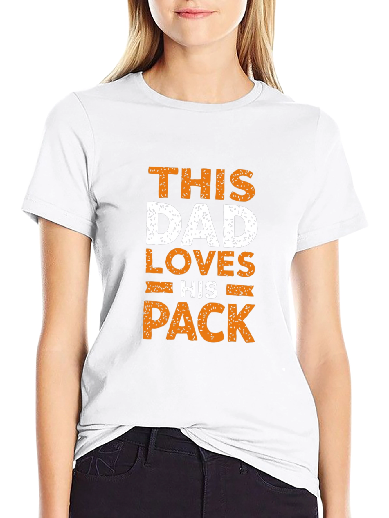 This Dad Loves His Pack T-Shirt Family Tee