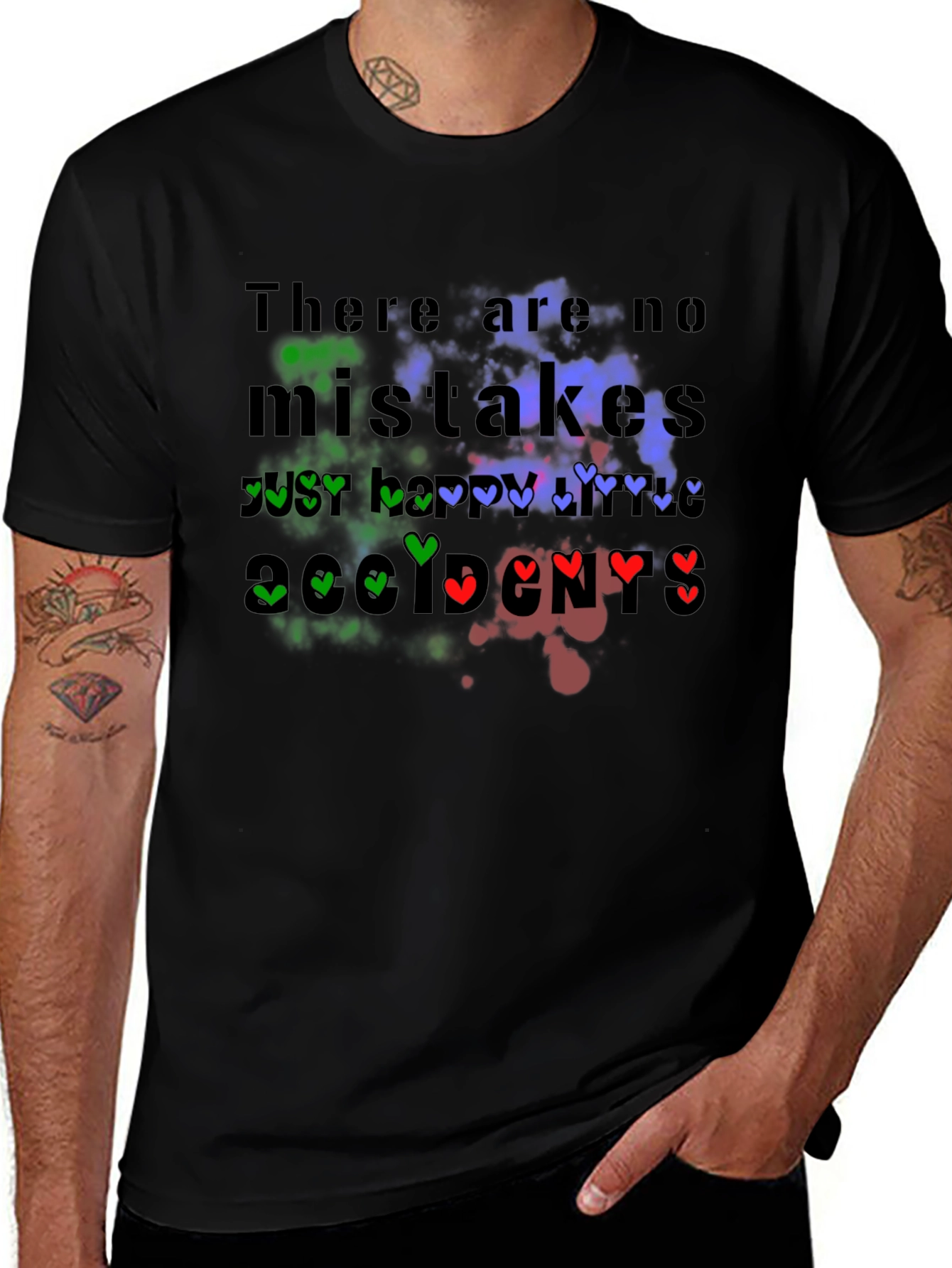 No Mistakes T-Shirt - Happy Accidents