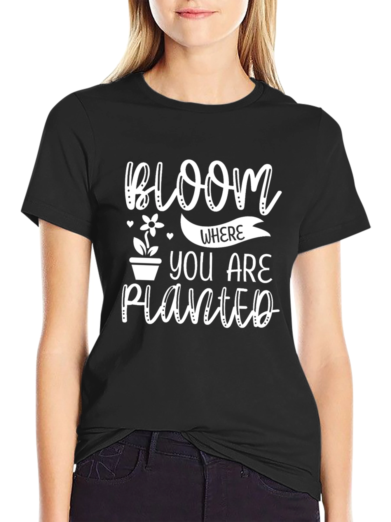 Bloom Where You Are Planted Graphic Tee